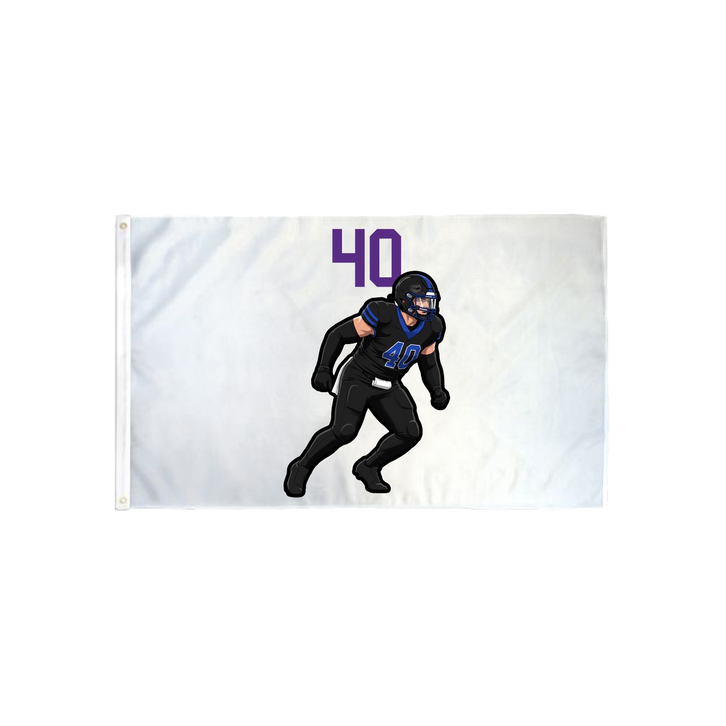 3x5 Flag — Number Top in Classic