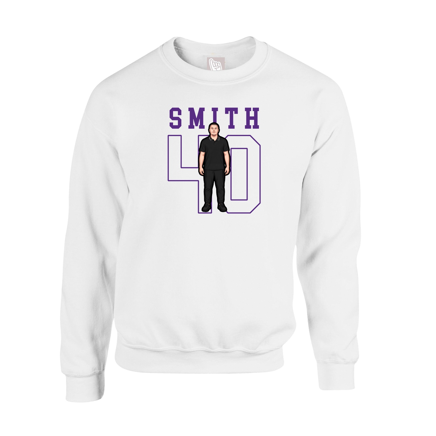 Fleece Crew — Shirsey in White