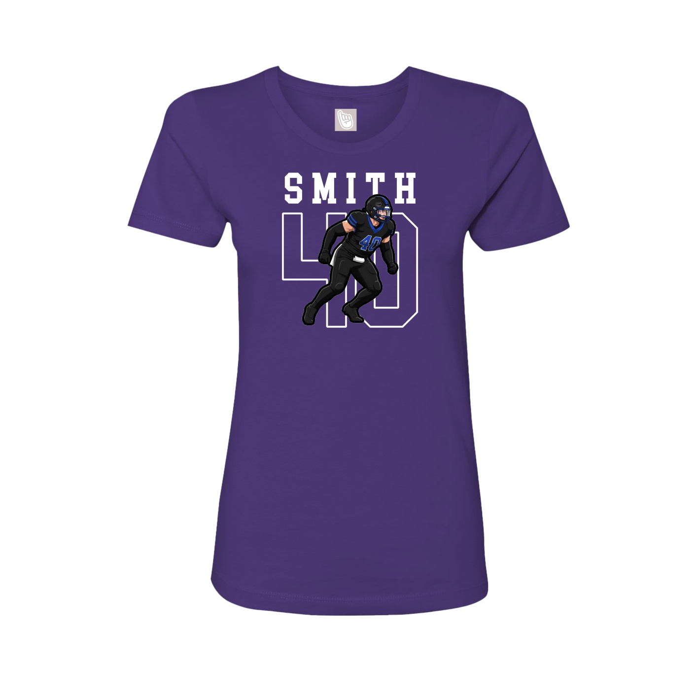 Fitted Women's Tee — Shirsey in Purple