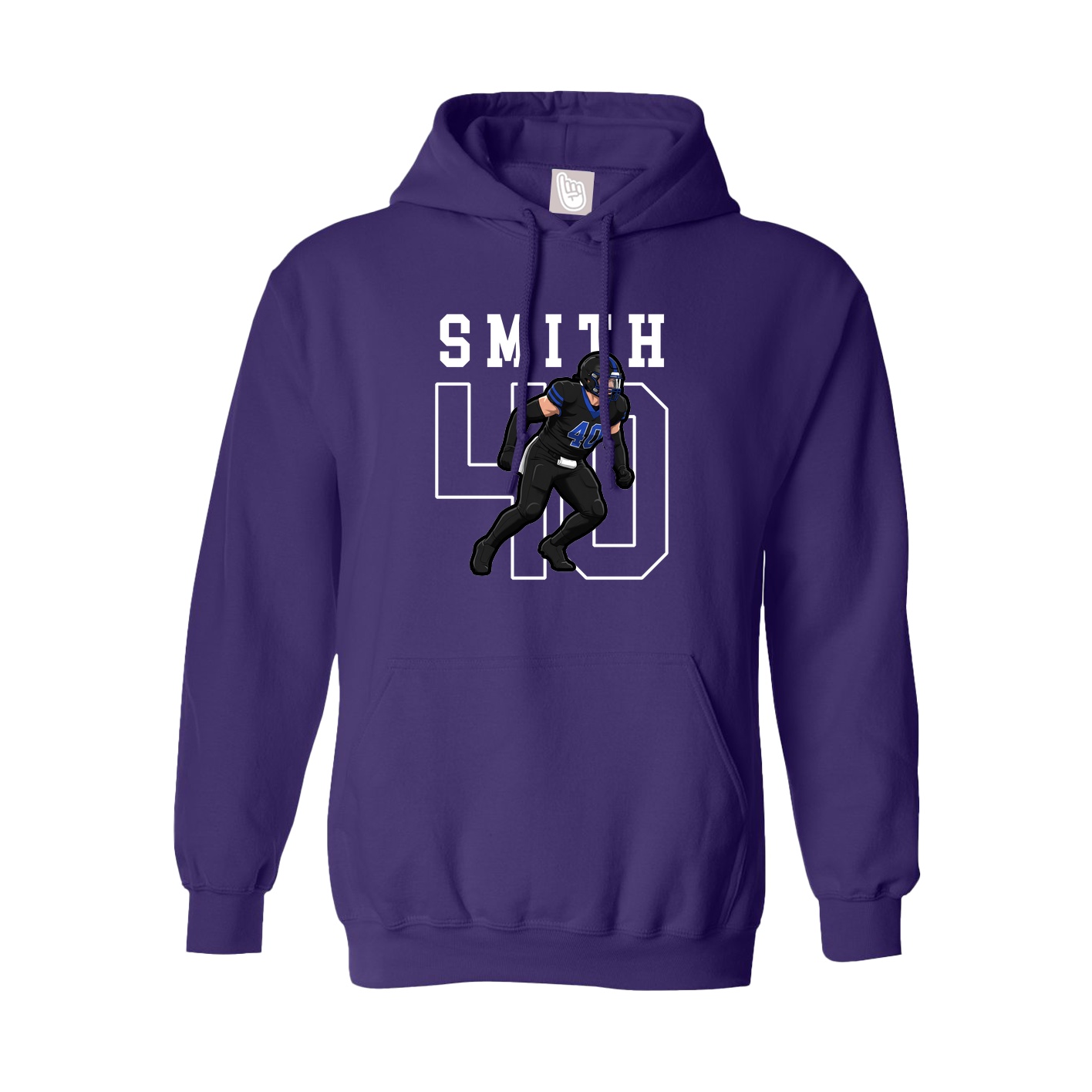 Youth Hoodie — Shirsey in Purple