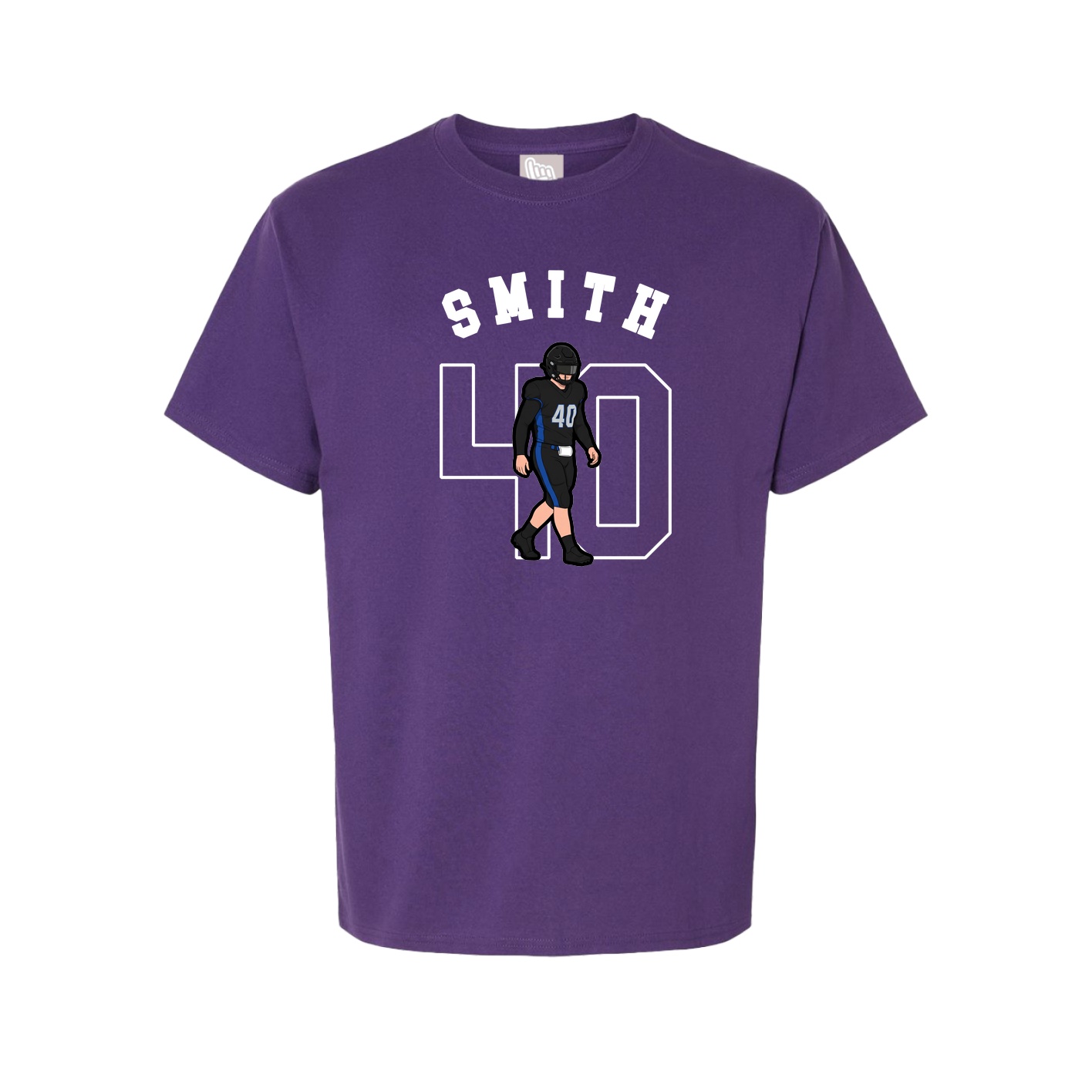 Youth Tee — Shirsey Arch in Purple