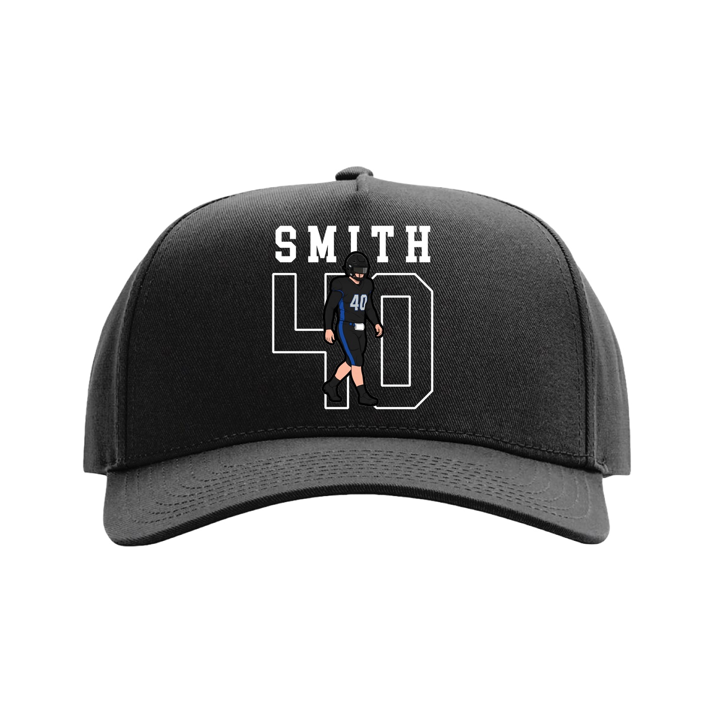 Full Fabric Five-Panel Champ Cap