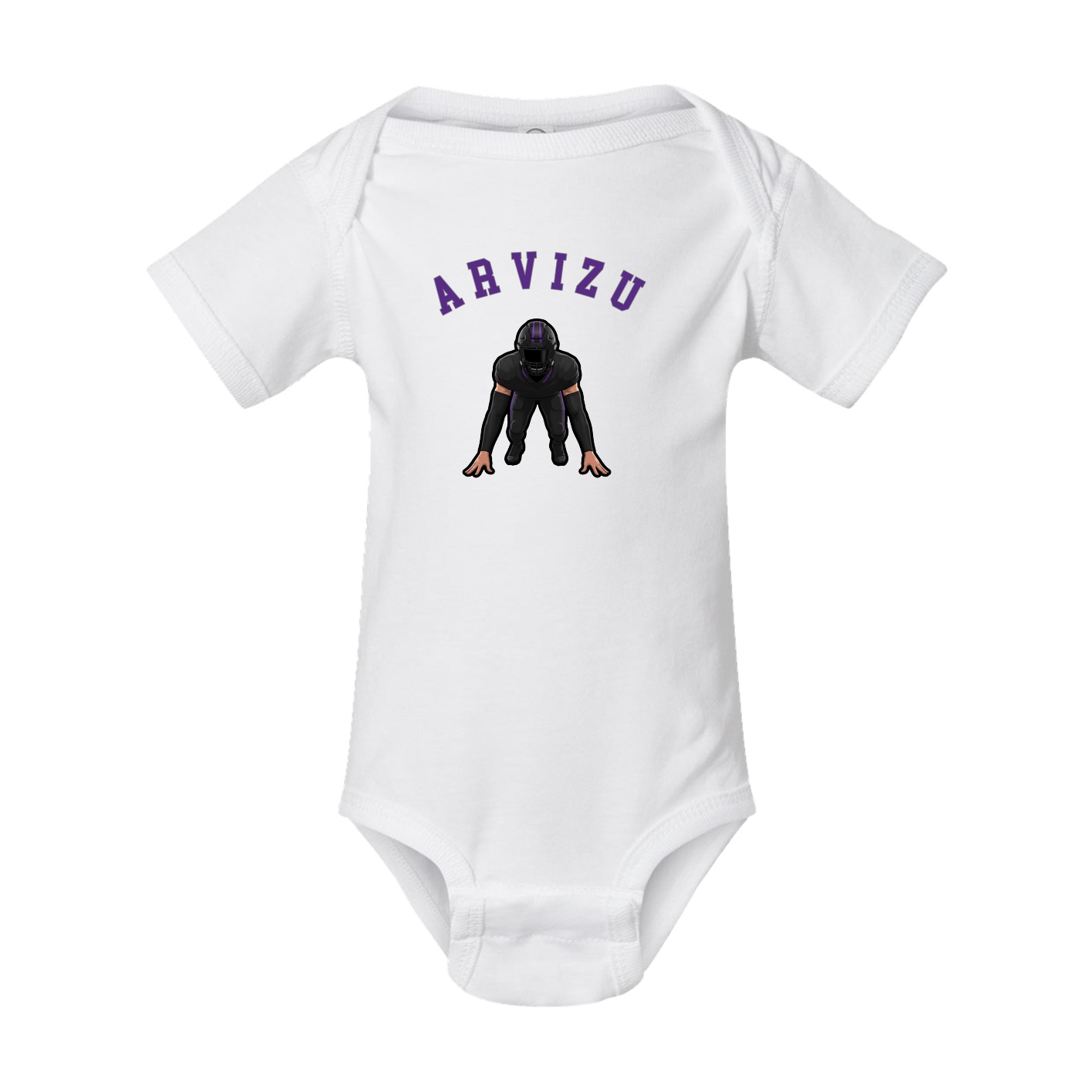 Baby Onesie — Shirsey Arch in White