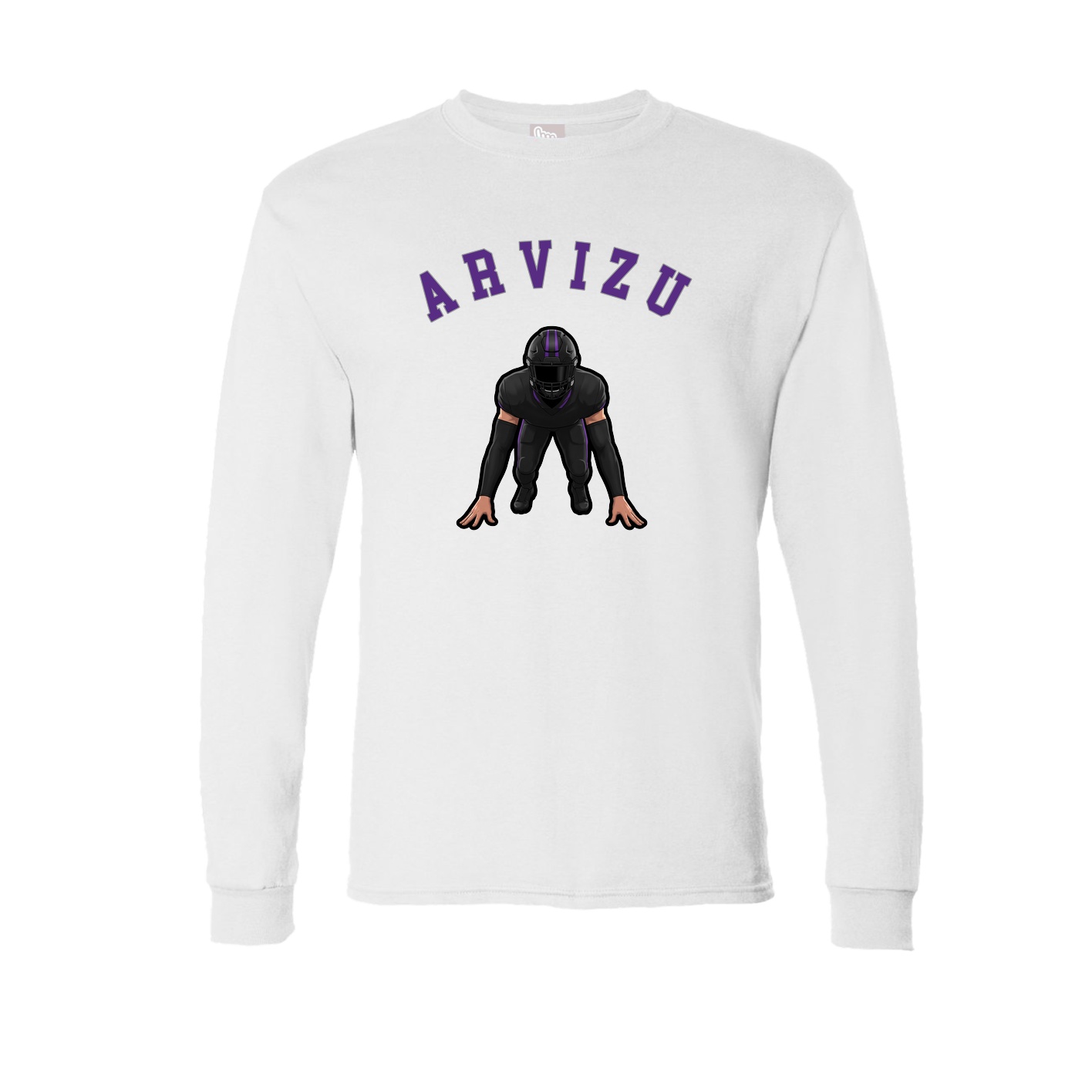 Long Sleeve Tee — Shirsey Arch in White