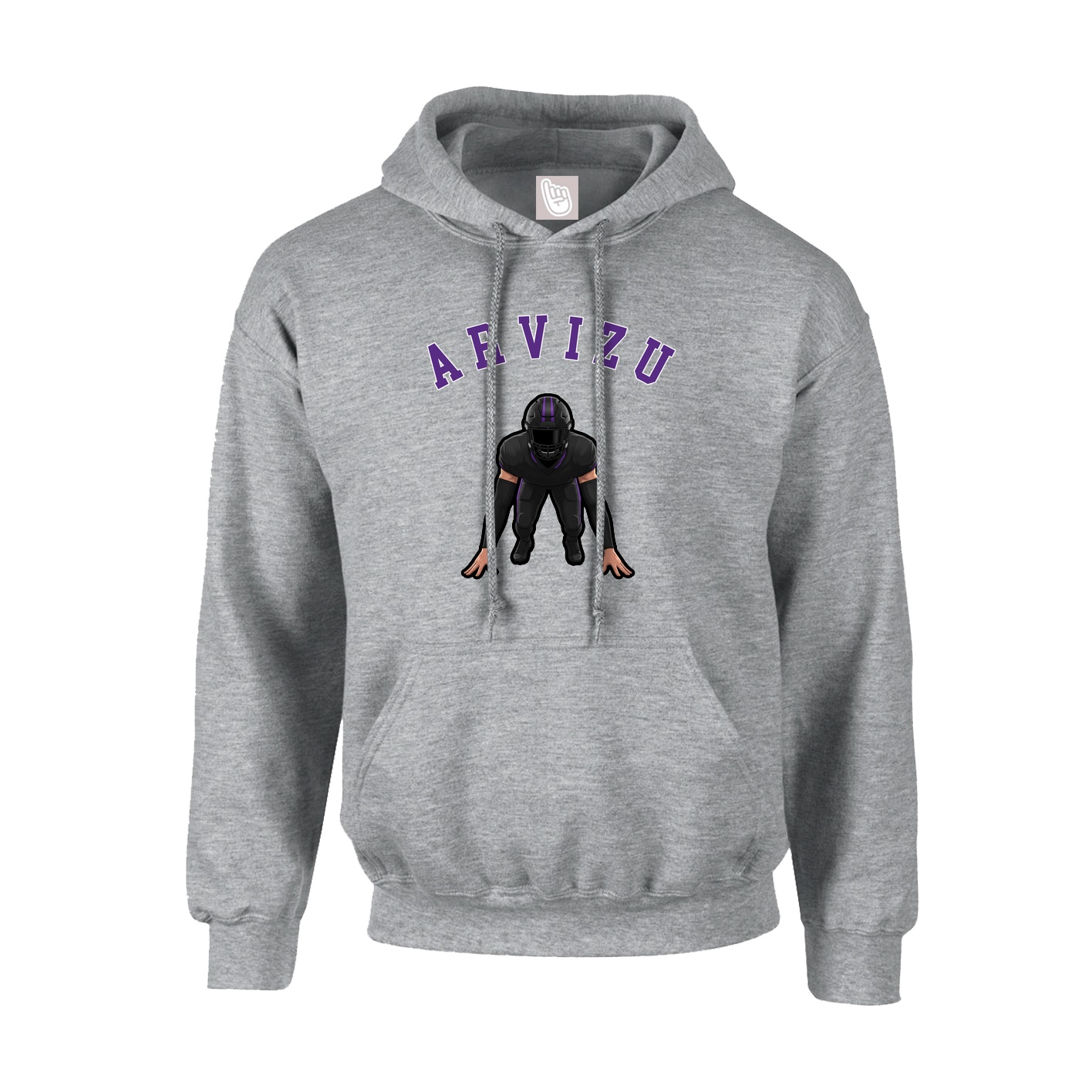 Hoodie — Shirsey Arch in Grey