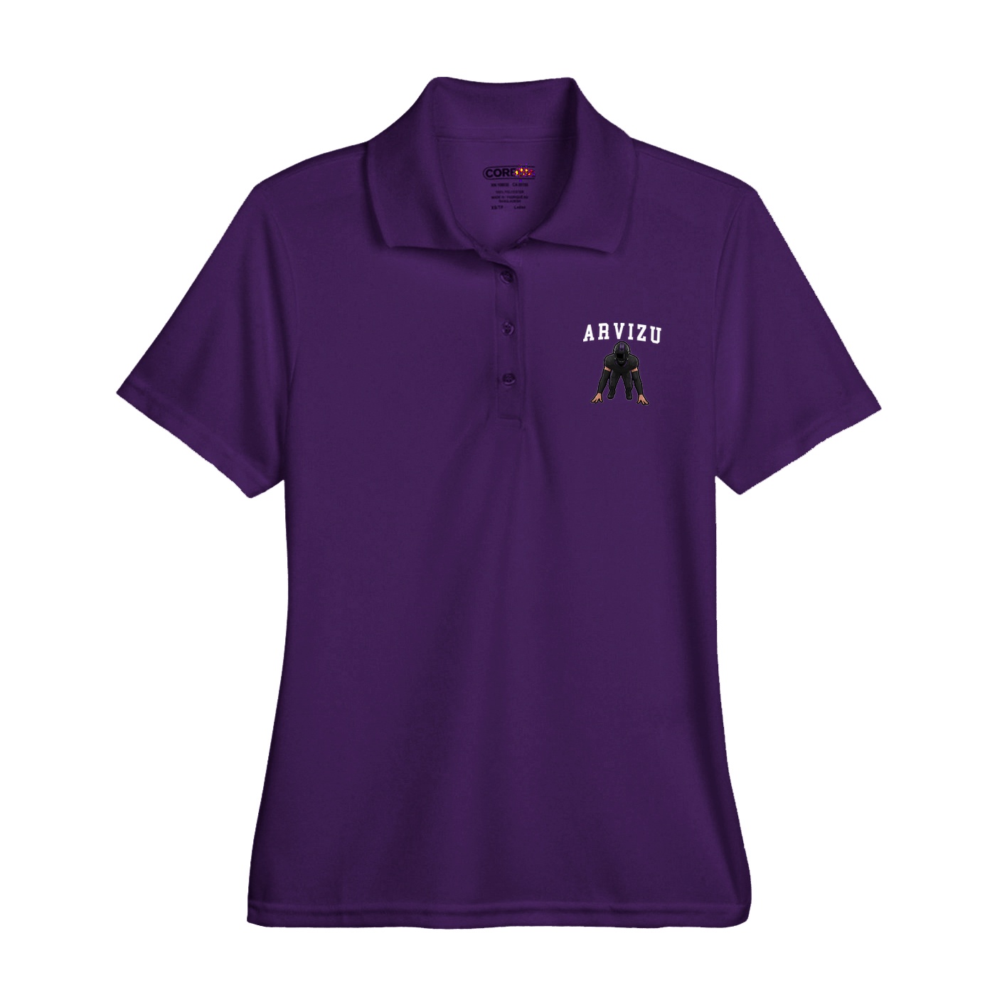 Womens Performance Polo — Shirsey in Purple