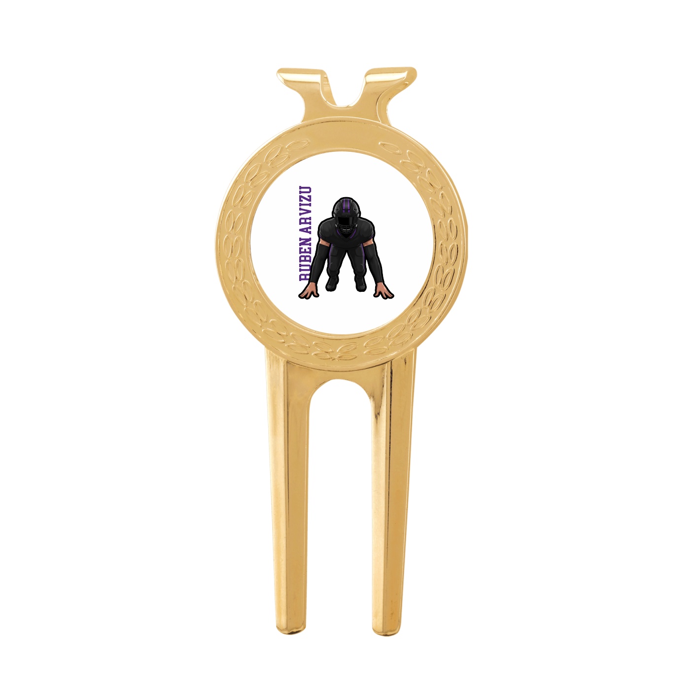 Divot Tool with Ball Marker — Name Vertical in Classic