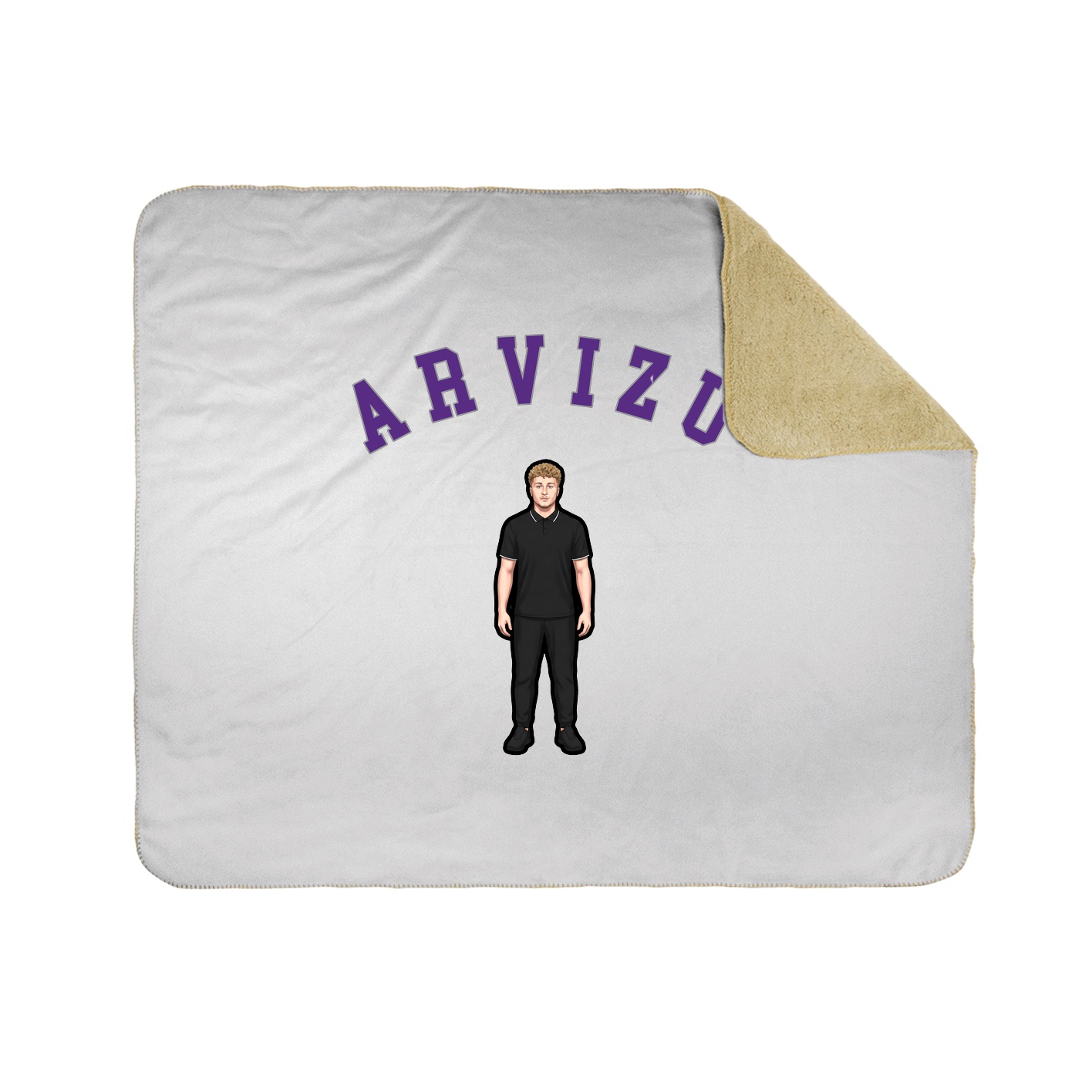 Throw Blanket — Shirsey Arch in White
