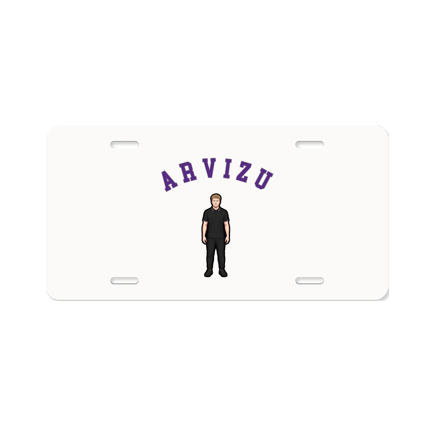 License Plate — Shirsey Arch in Classic