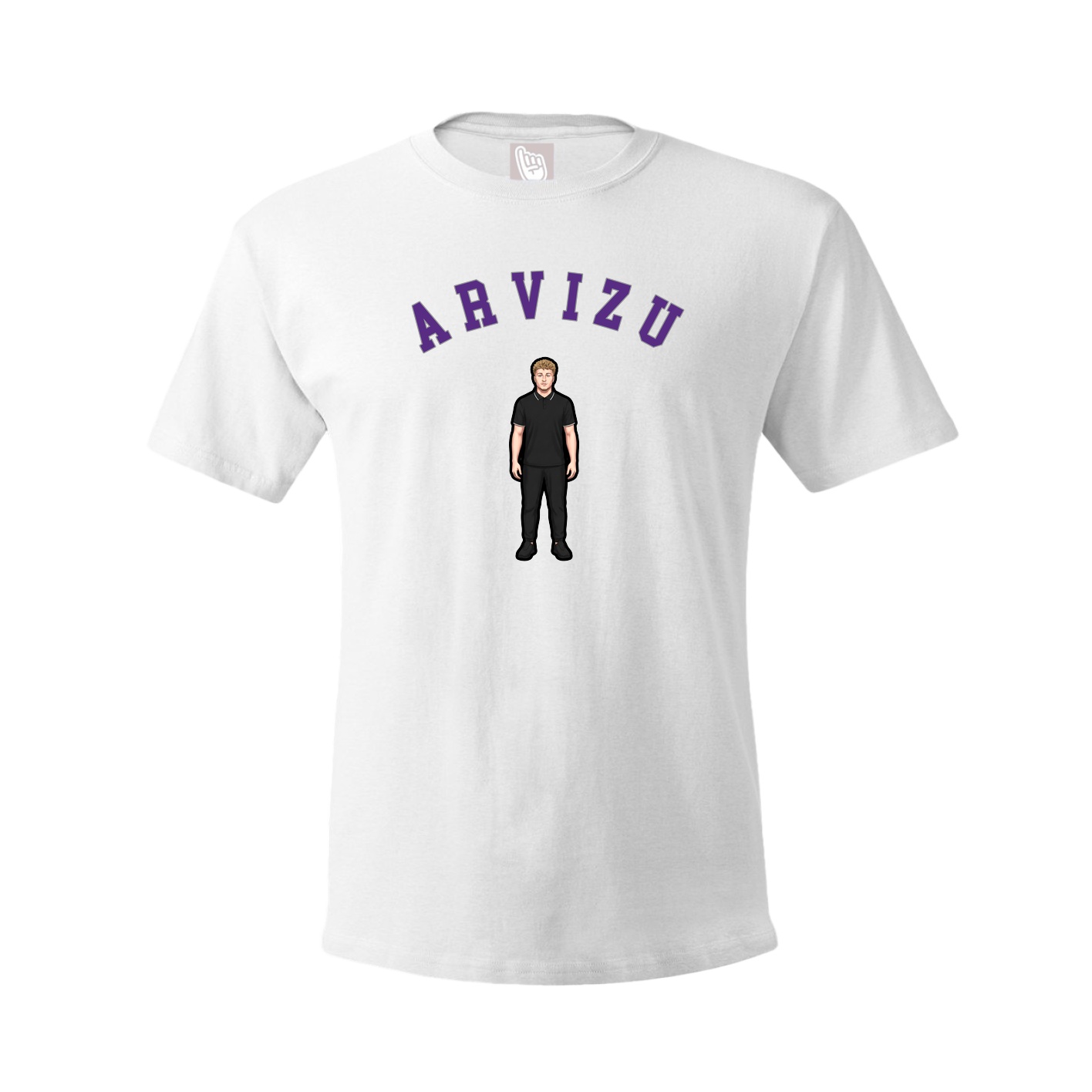 Tee — Shirsey Arch in White