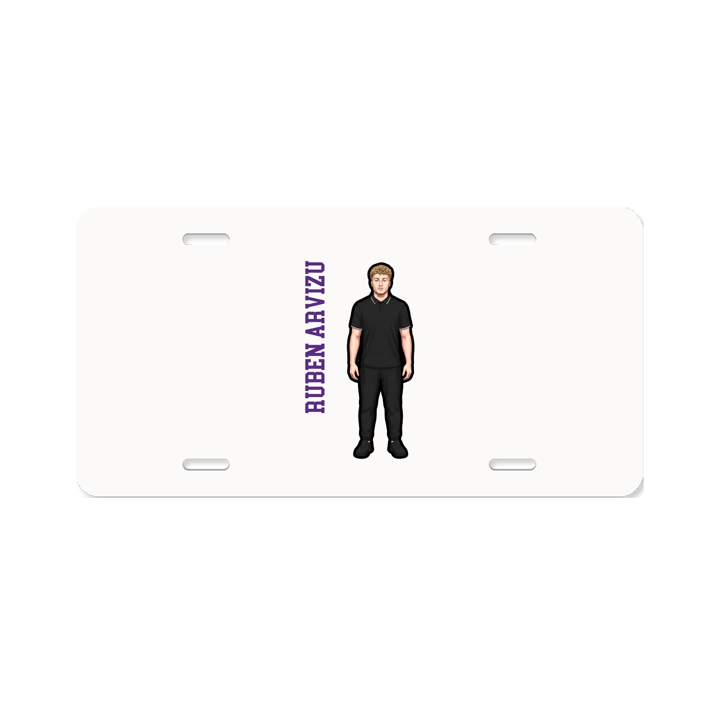 Aluminum License Plate