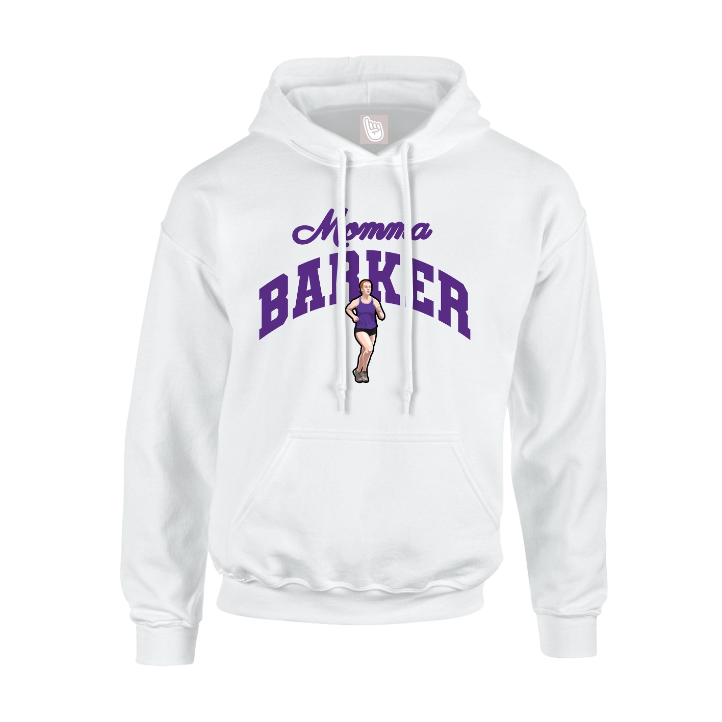Hoodie — Mothers Day Arch in White
