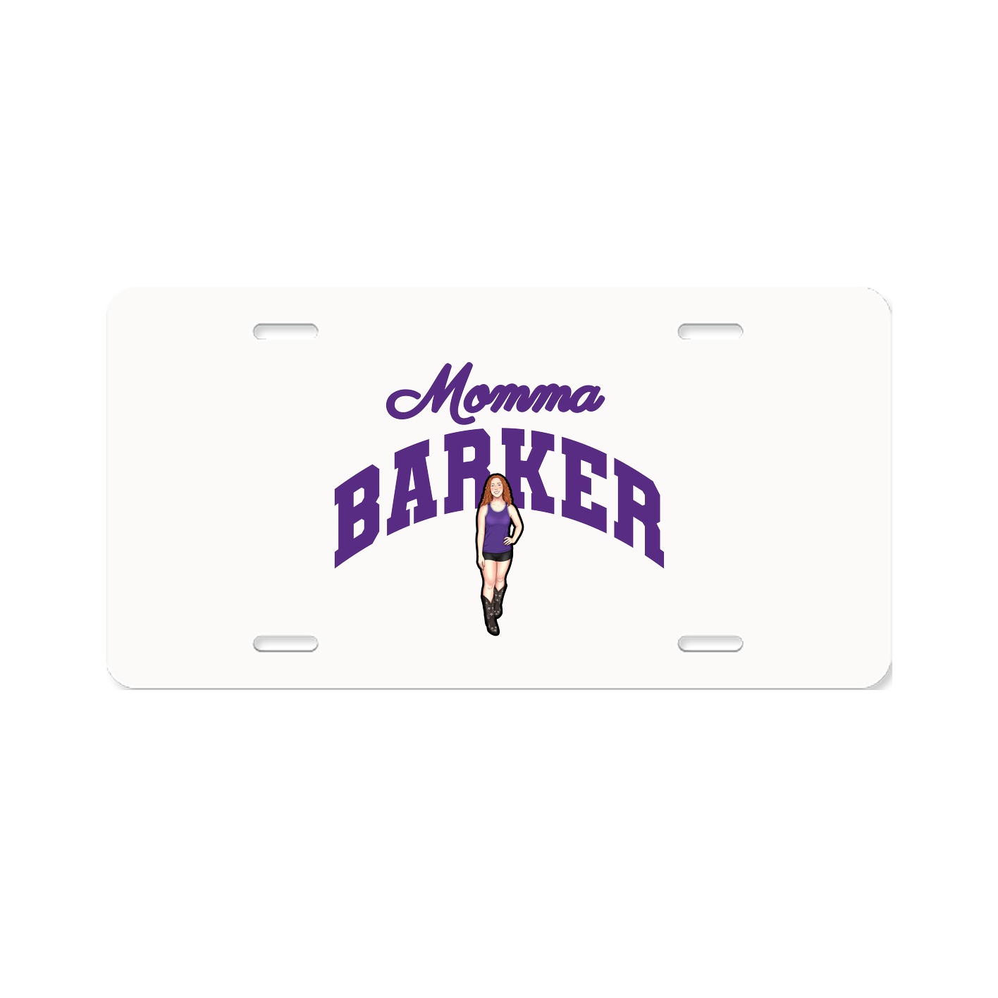 License Plate — Mothers Day Arch in Classic