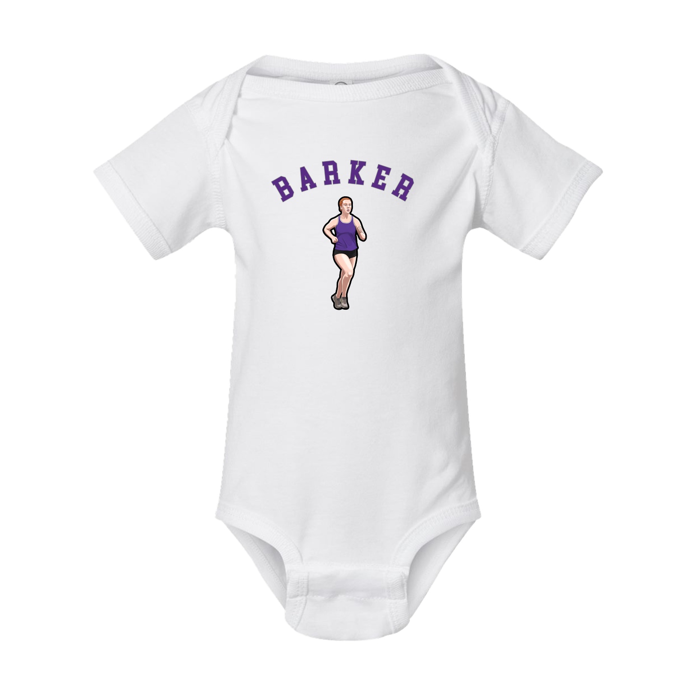 Baby Onesie — Shirsey Arch in White