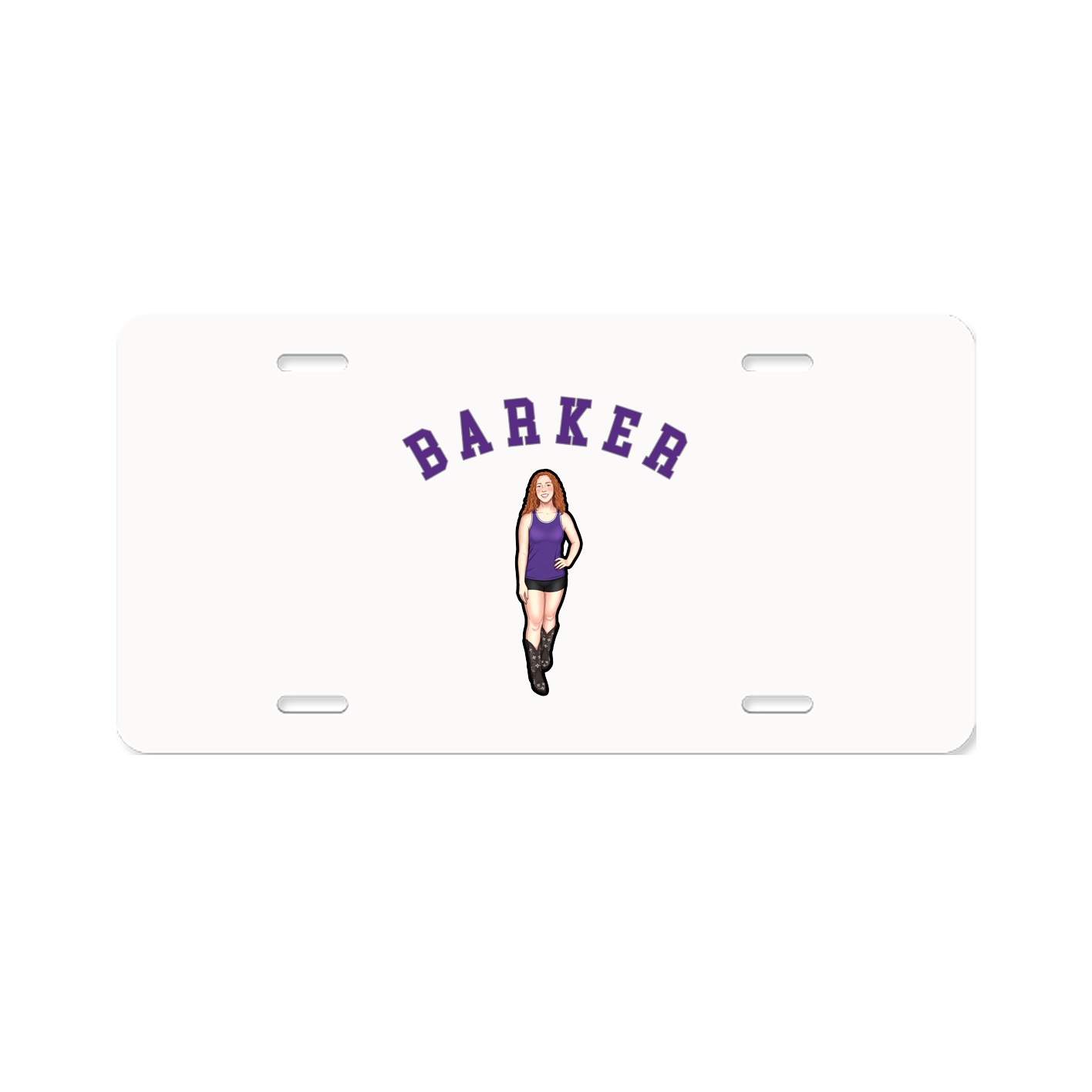 License Plate — Shirsey Arch in Classic