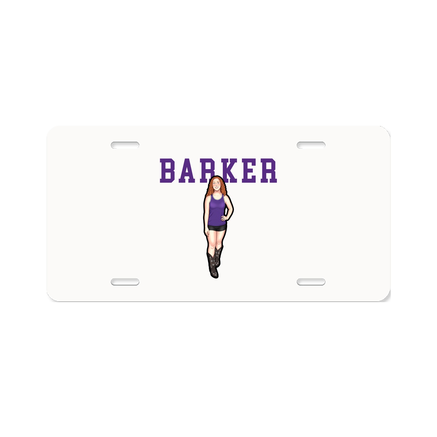 License Plate — Shirsey in Classic
