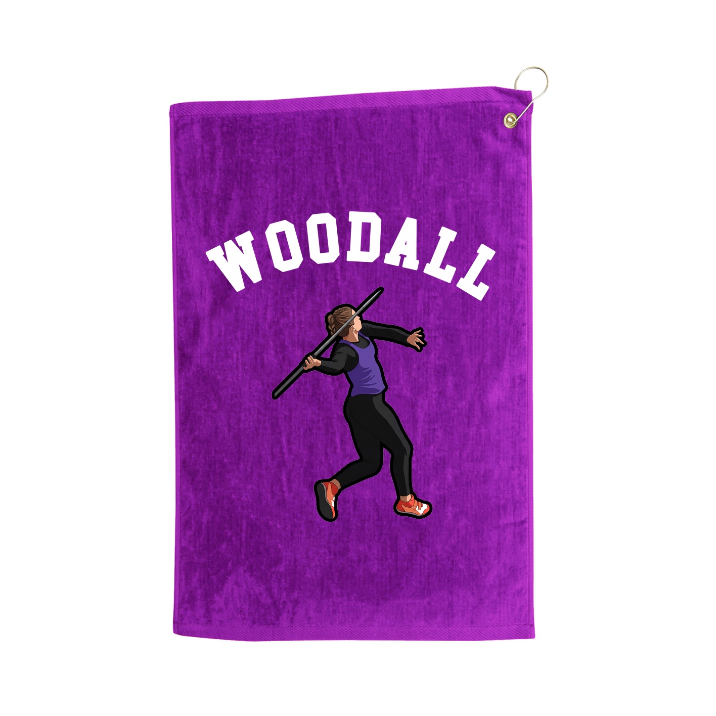 Golf Towel — Shirsey Arch in Purple