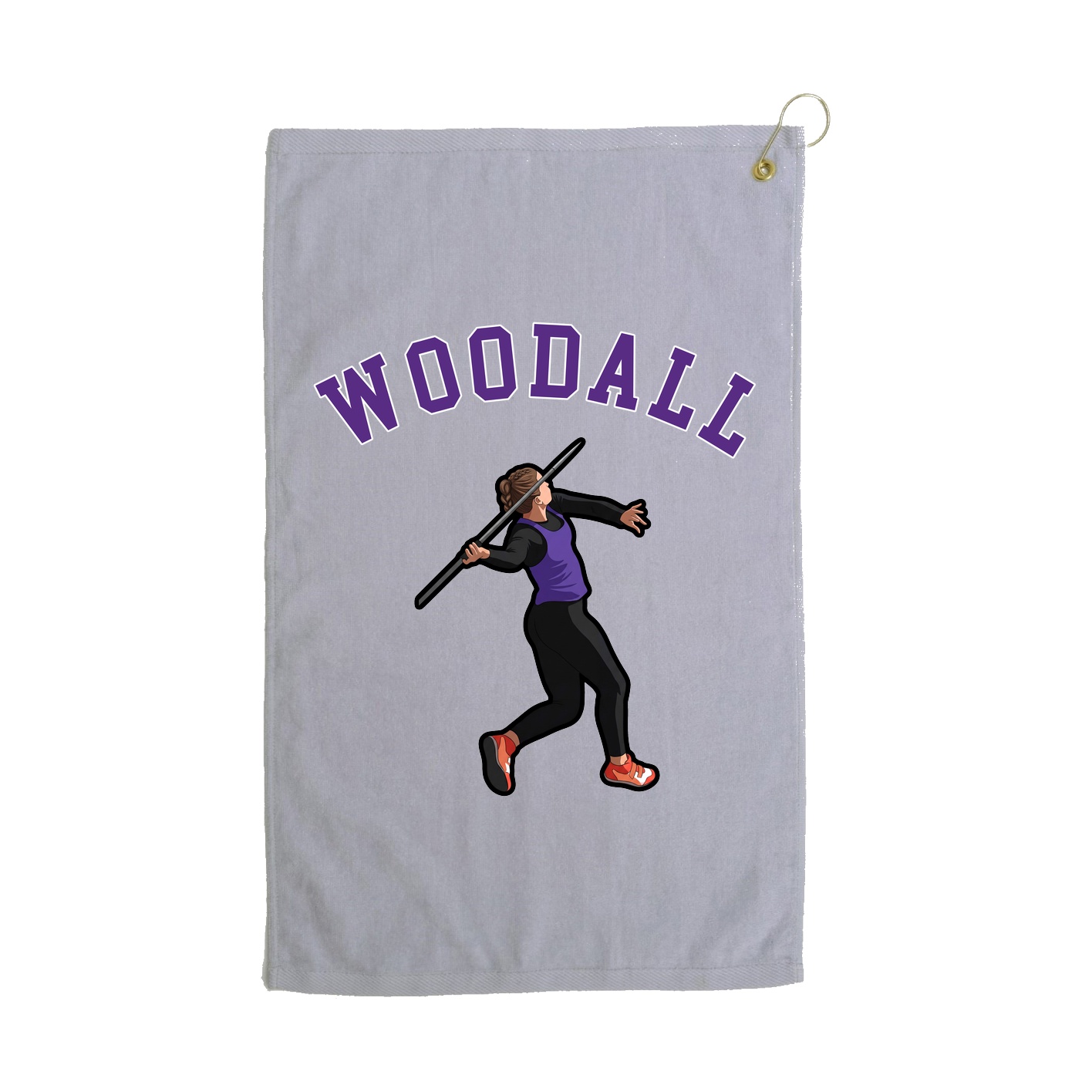 Golf Towel — Shirsey Arch in Grey