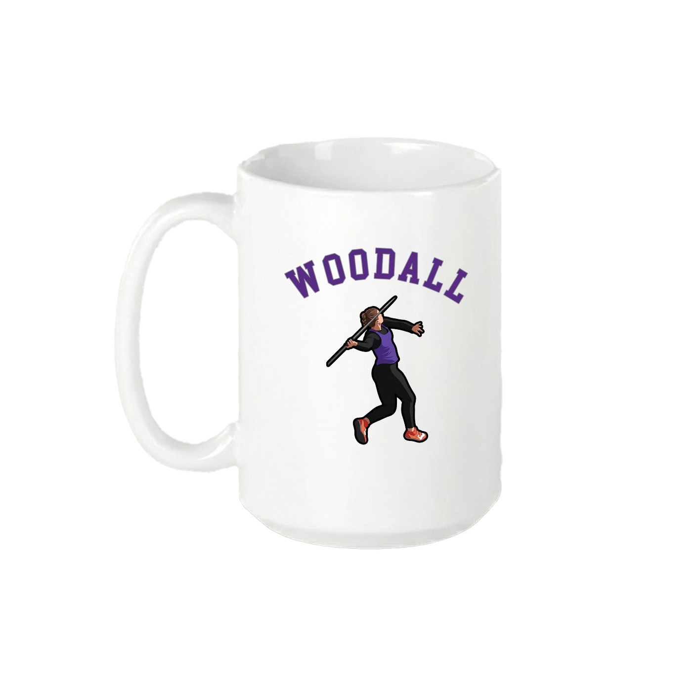 15oz Coffee Mug — Shirsey Arch in White
