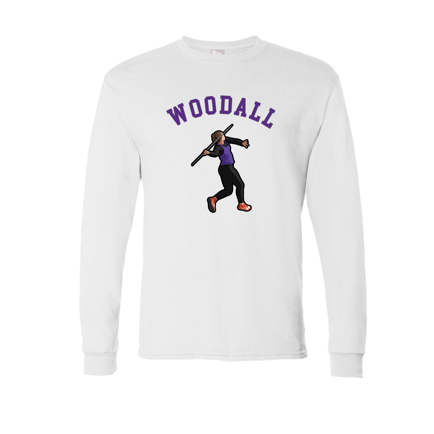 Long Sleeve Tee — Shirsey Arch in White
