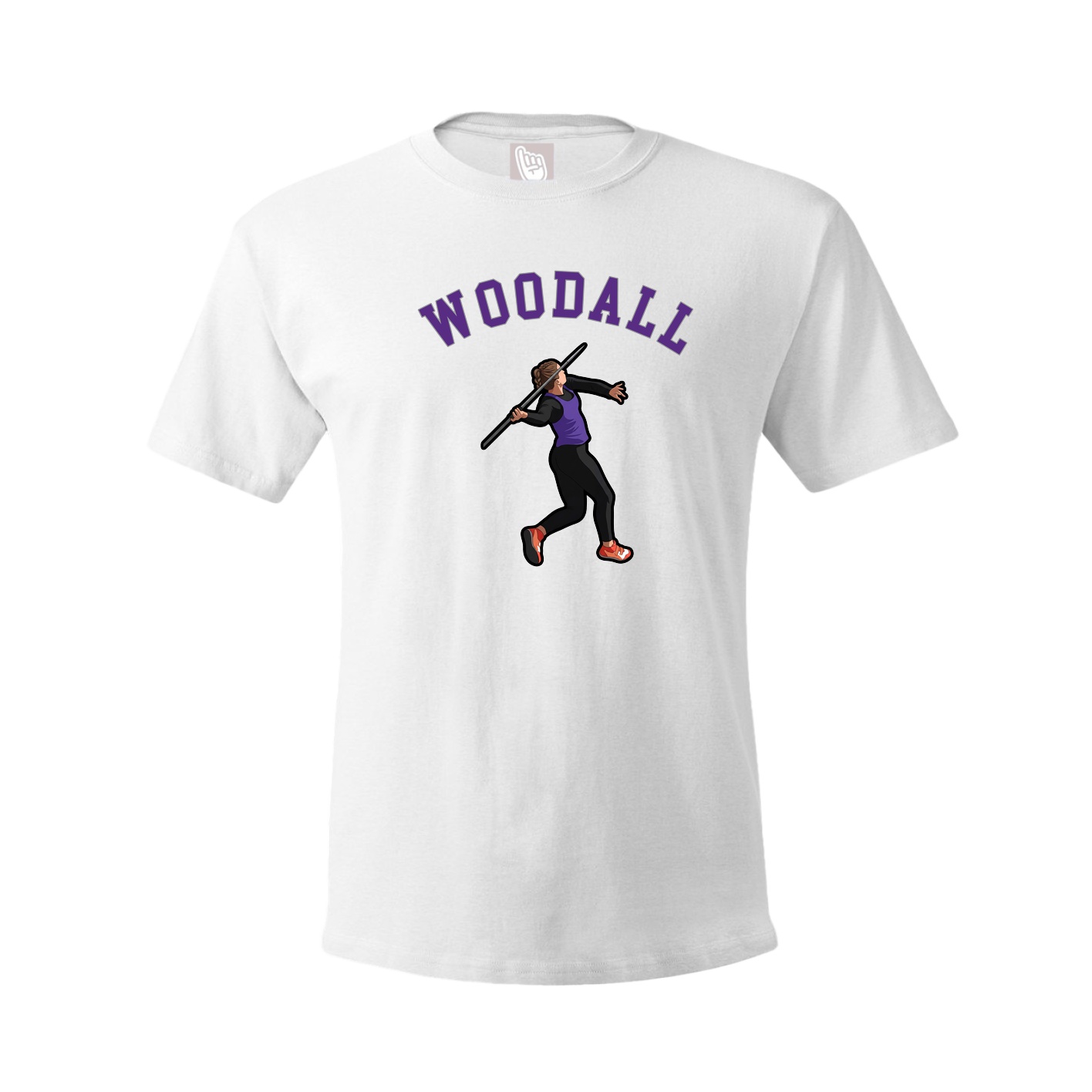 Youth Tee — Shirsey Arch in White