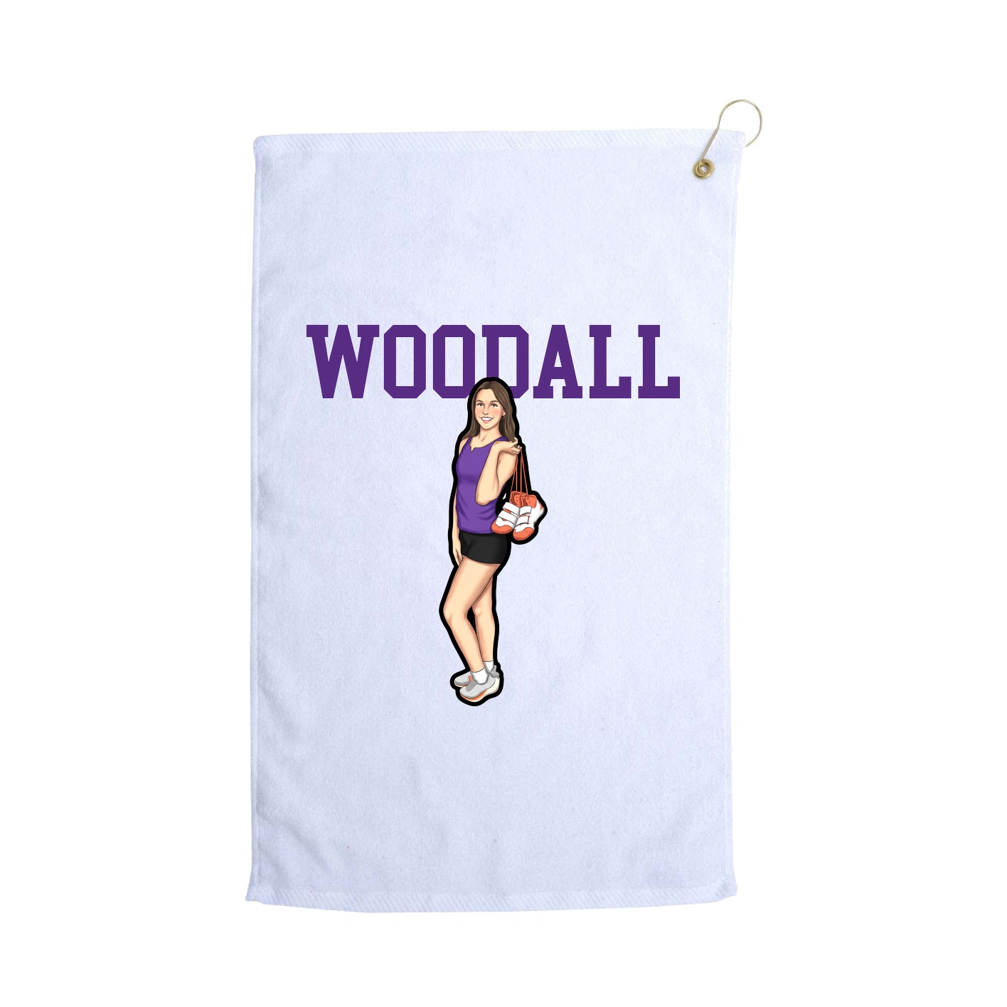 Golf Towel — Shirsey in White