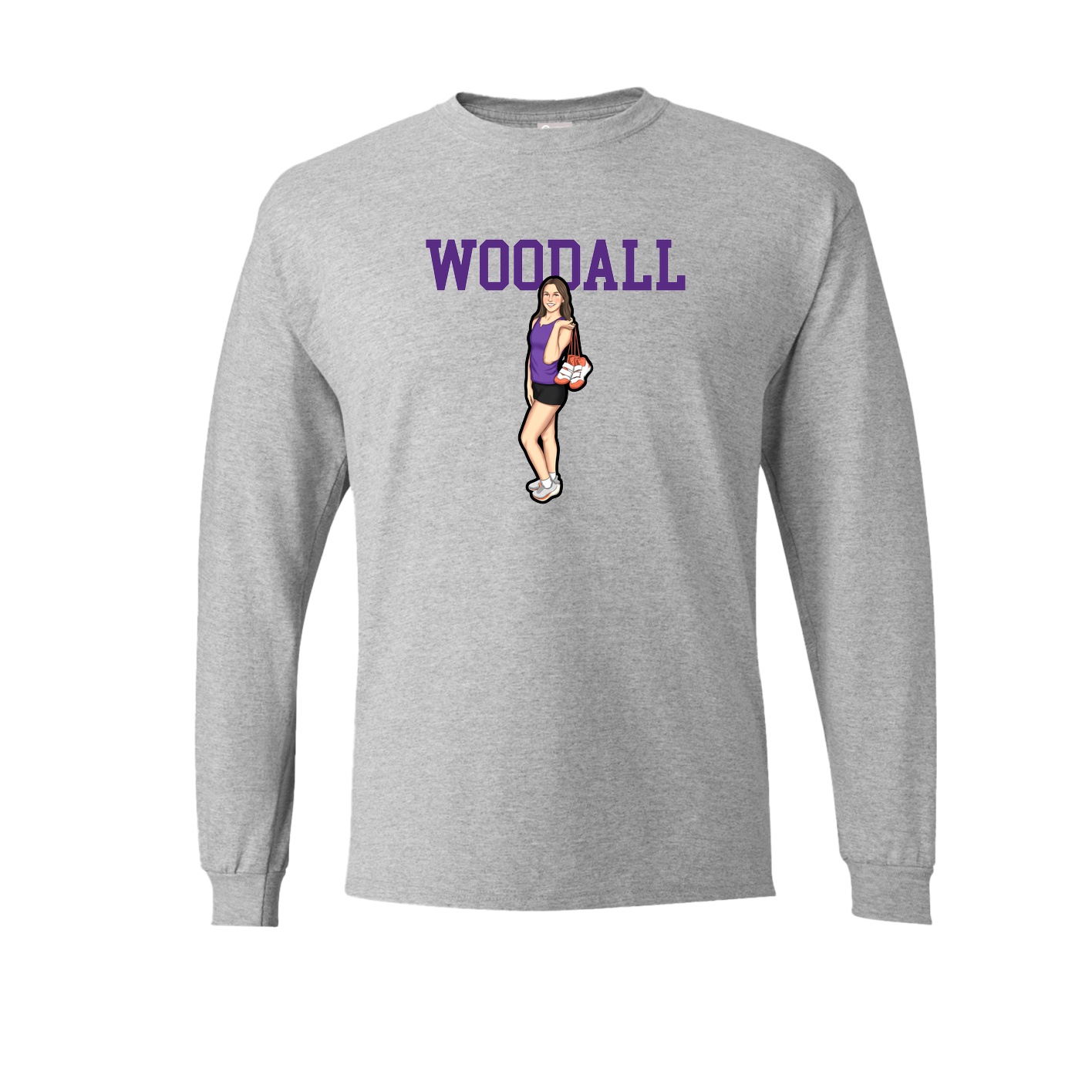 Long Sleeve Tee — Shirsey in Grey