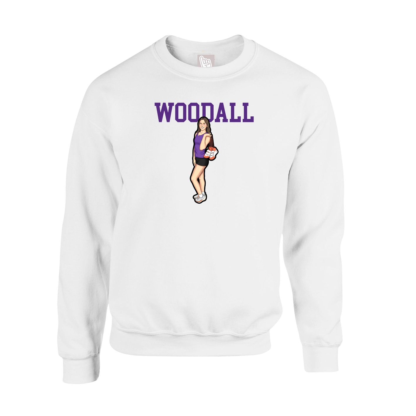 Fleece Crew — Shirsey in White