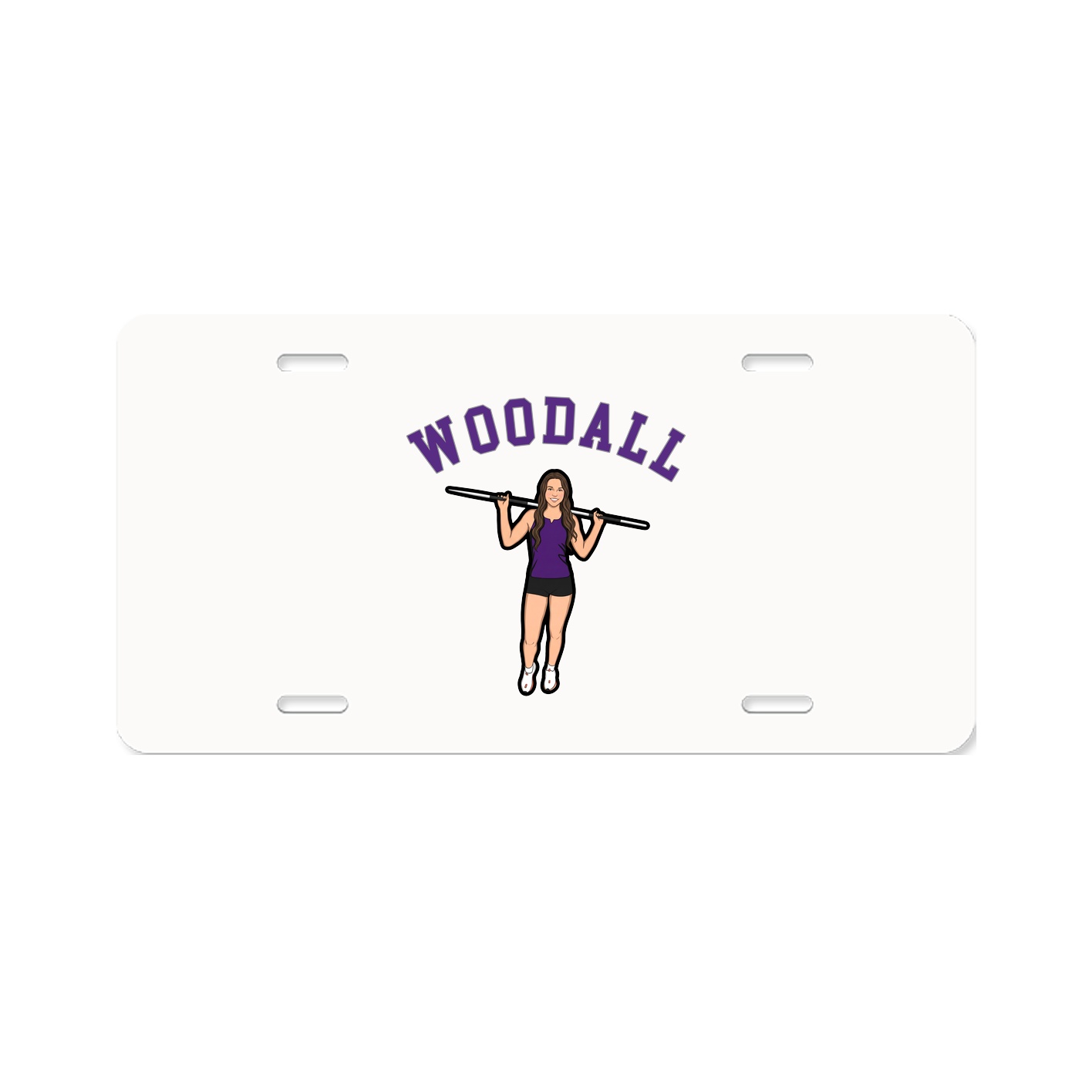 License Plate — Shirsey Arch in Classic