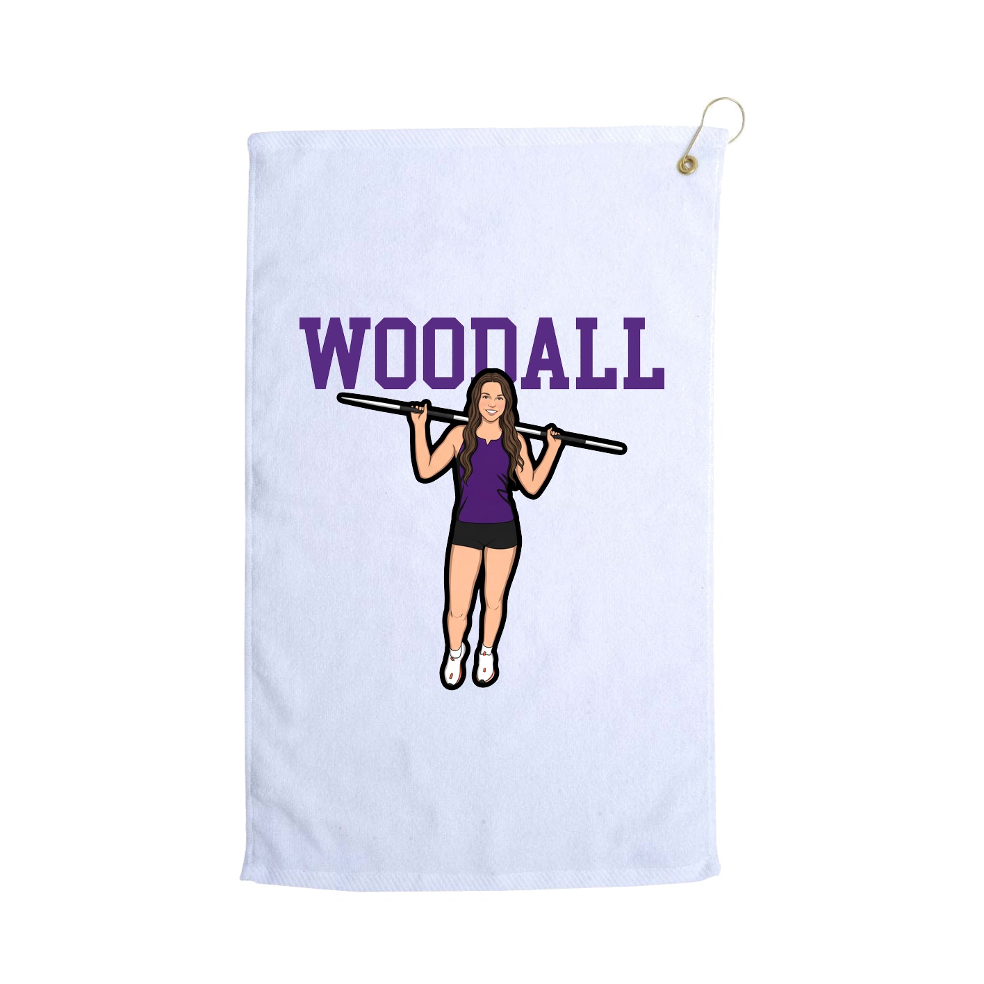 Golf Towel — Shirsey in White