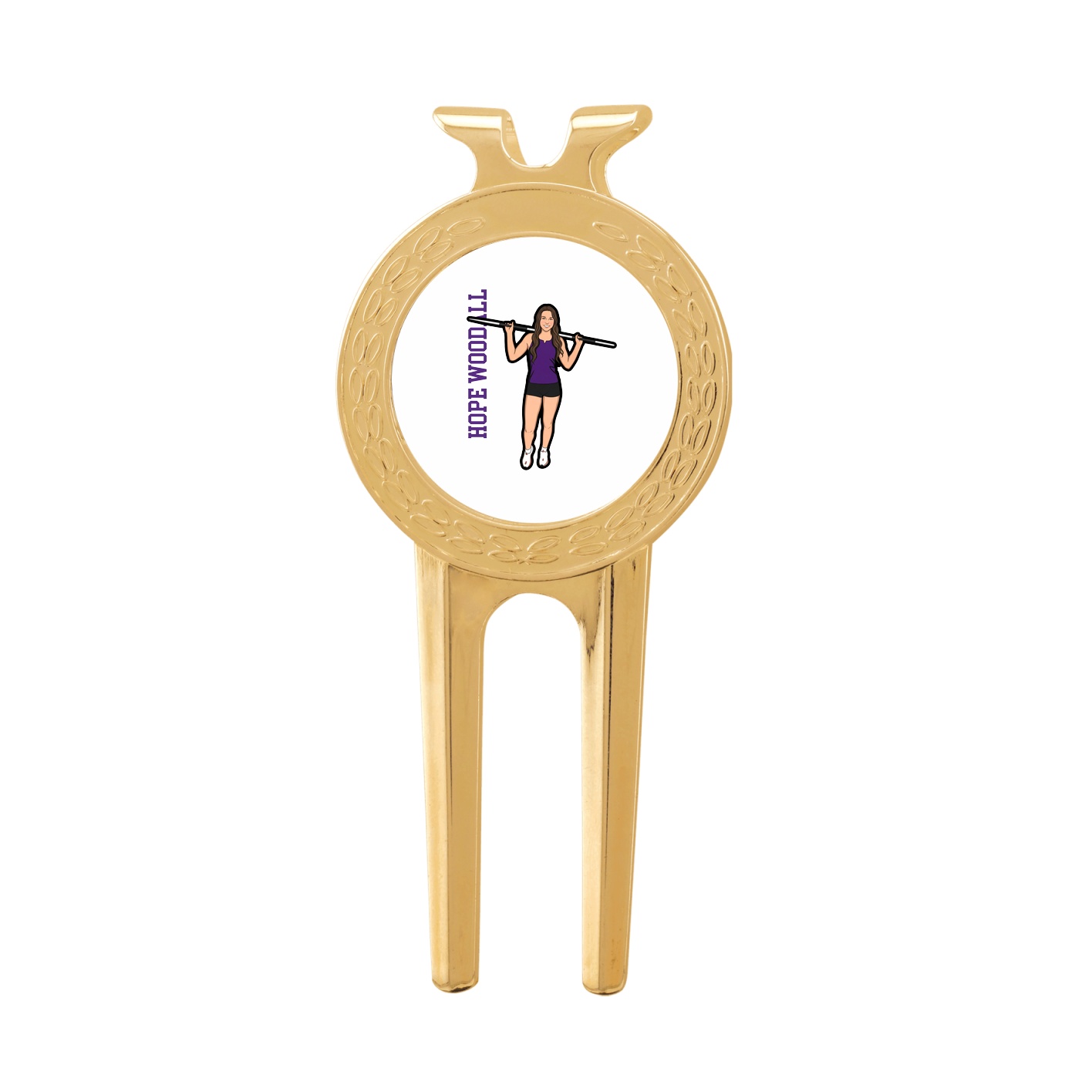 Divot Tool with Ball Marker — Name Vertical in Classic