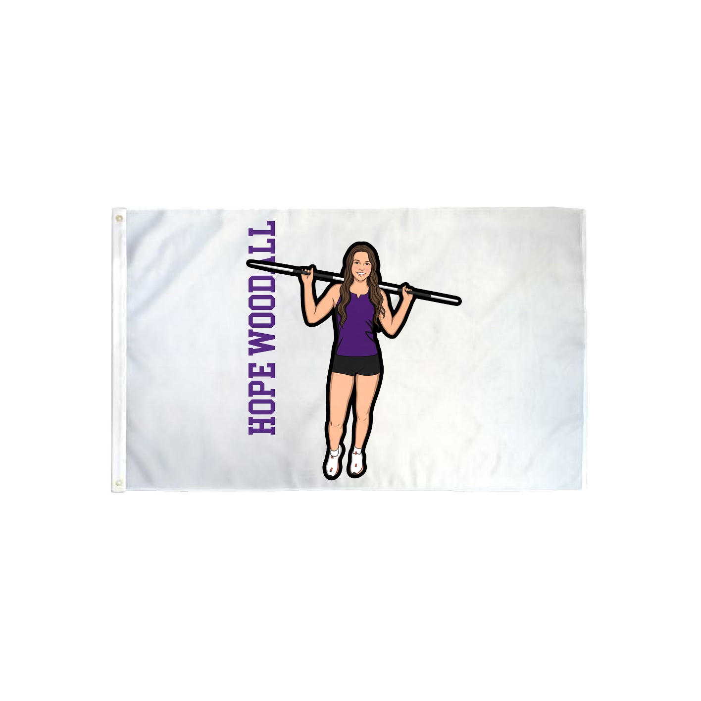 3x5 Flag — Name Vertical in Classic