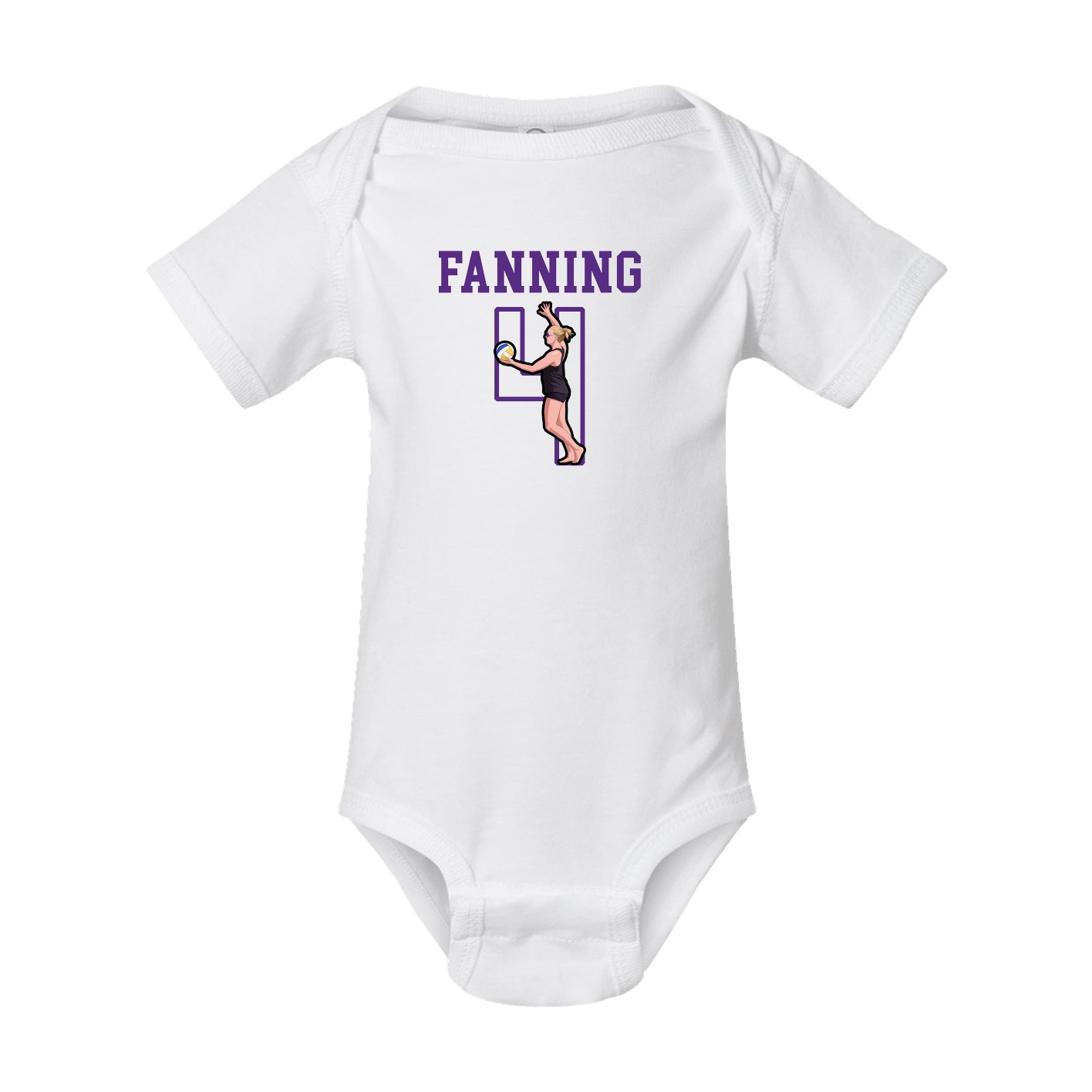 Baby Onesie — Shirsey in White