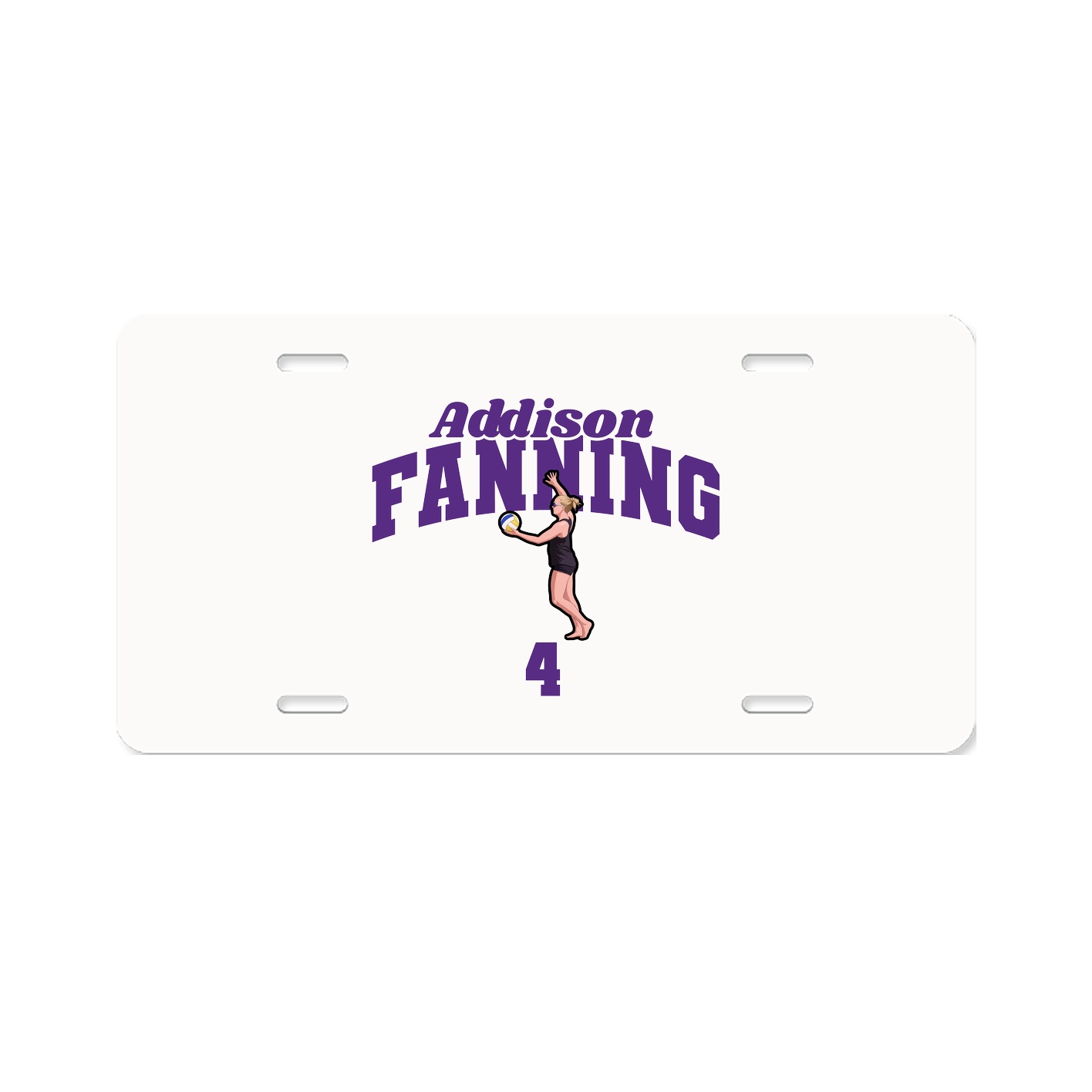 License Plate — Signature Arch in Classic