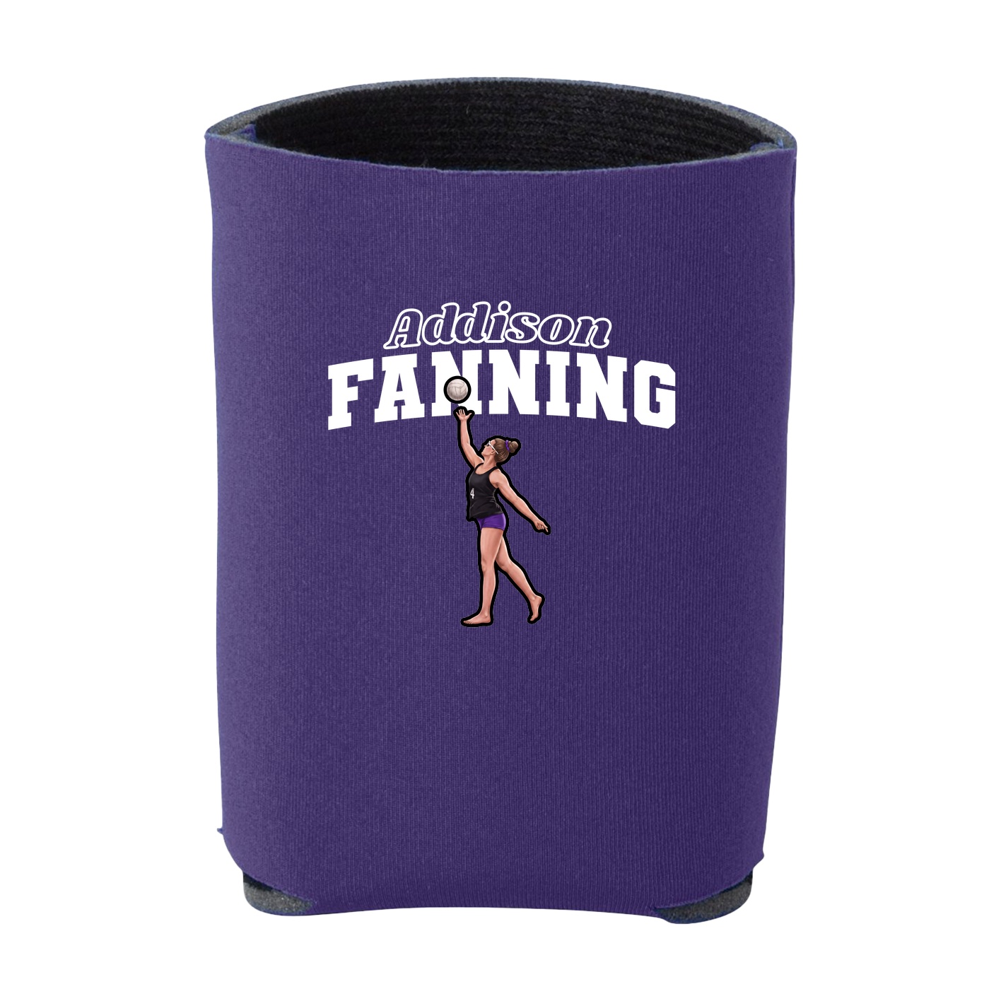Can Holder — Name Arch in Purple