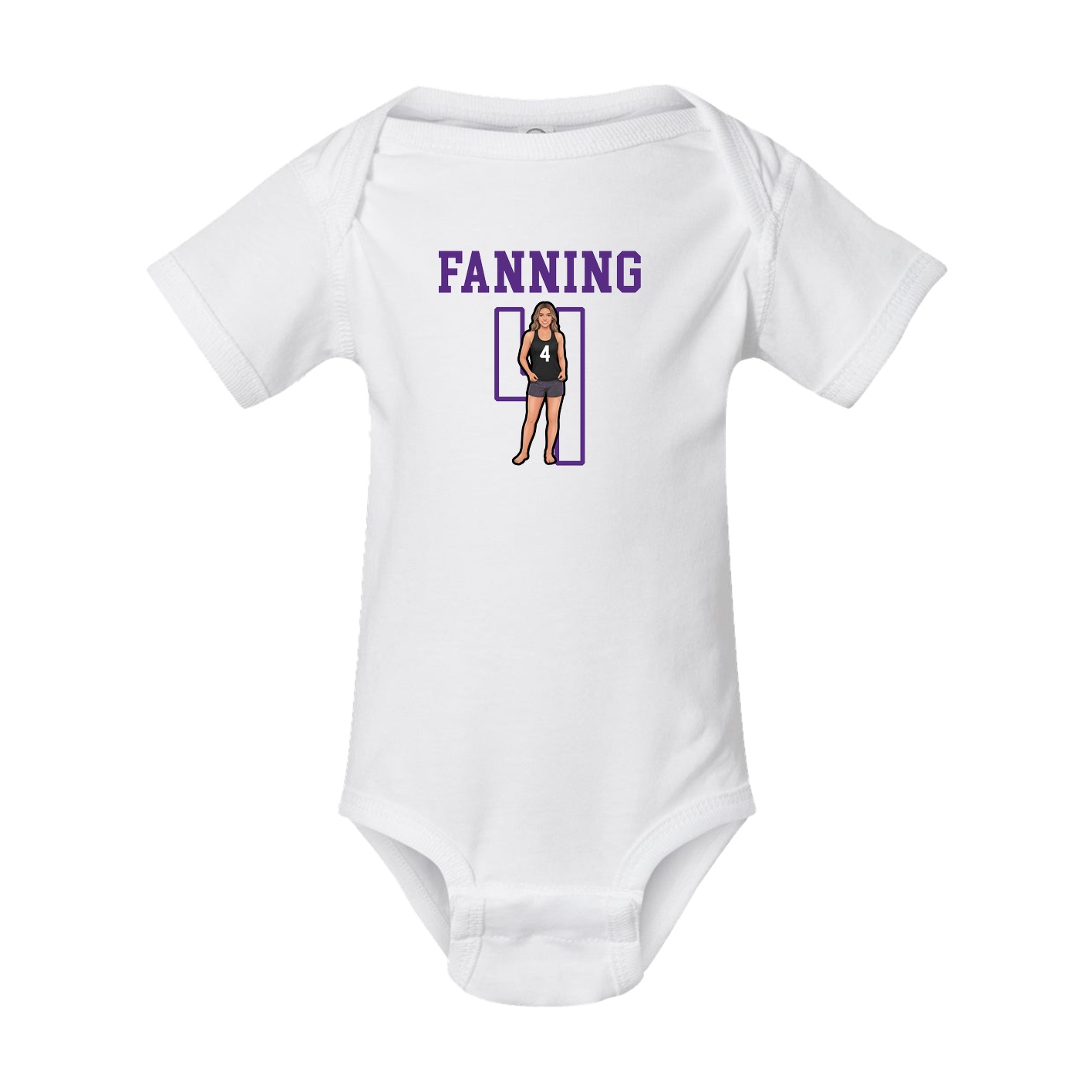 Baby Onesie — Shirsey in White