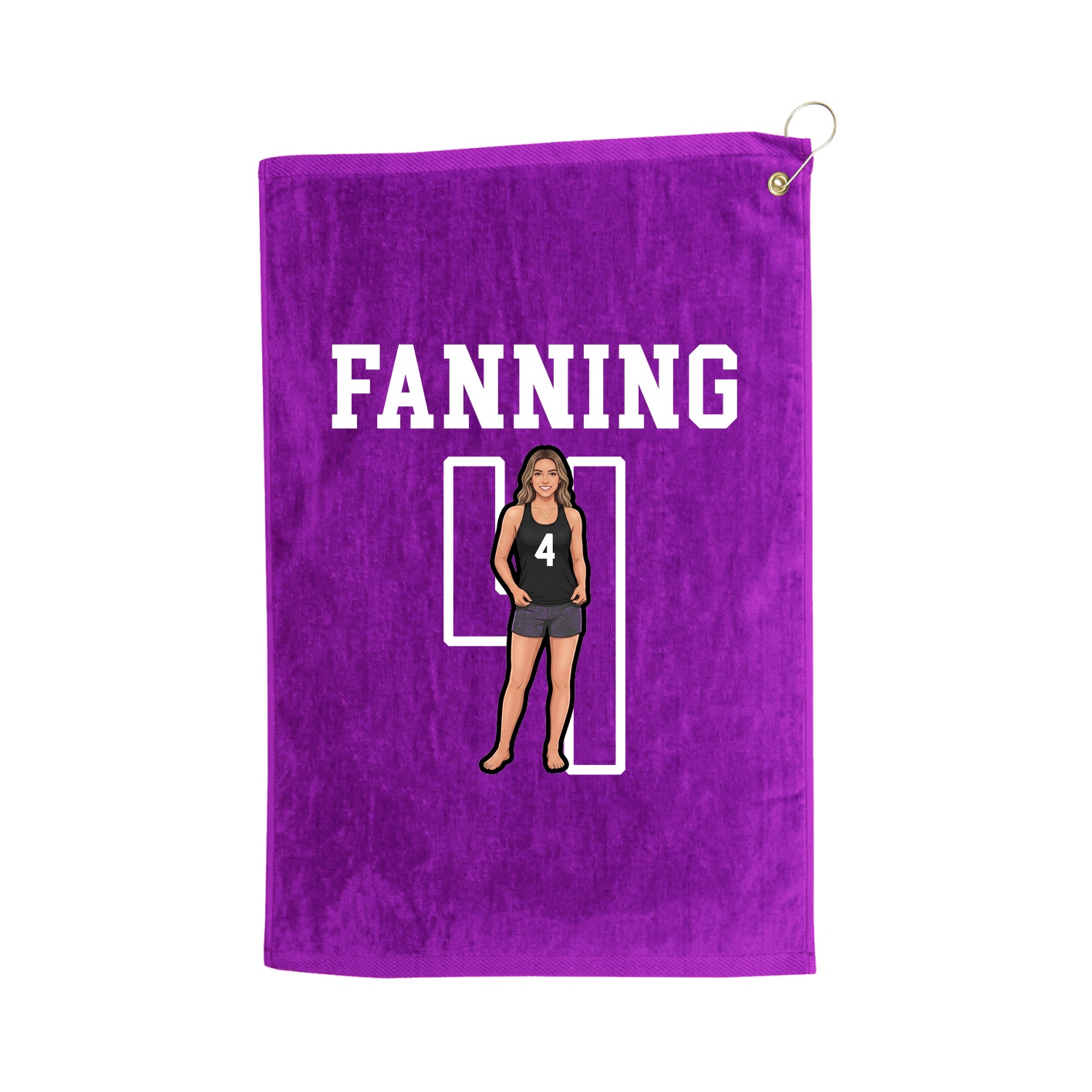 Golf Towel — Shirsey in Purple