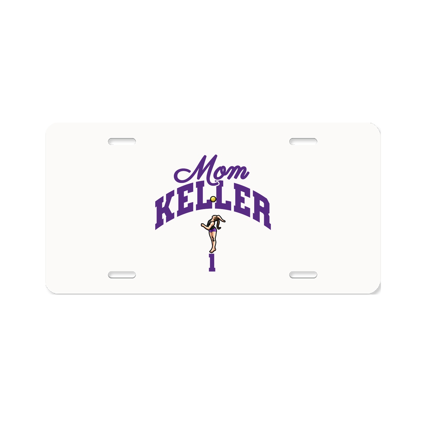 License Plate — Mothers Day Arch in Classic