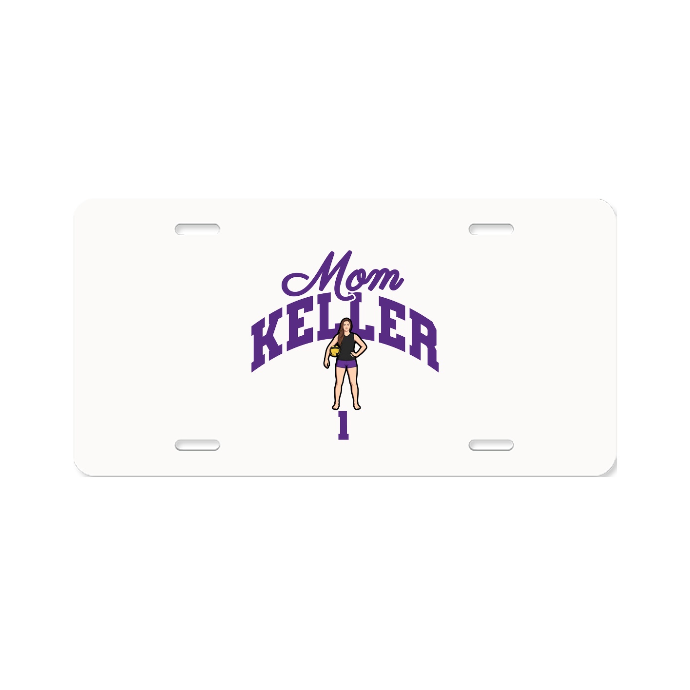 License Plate — Mothers Day Arch in Classic