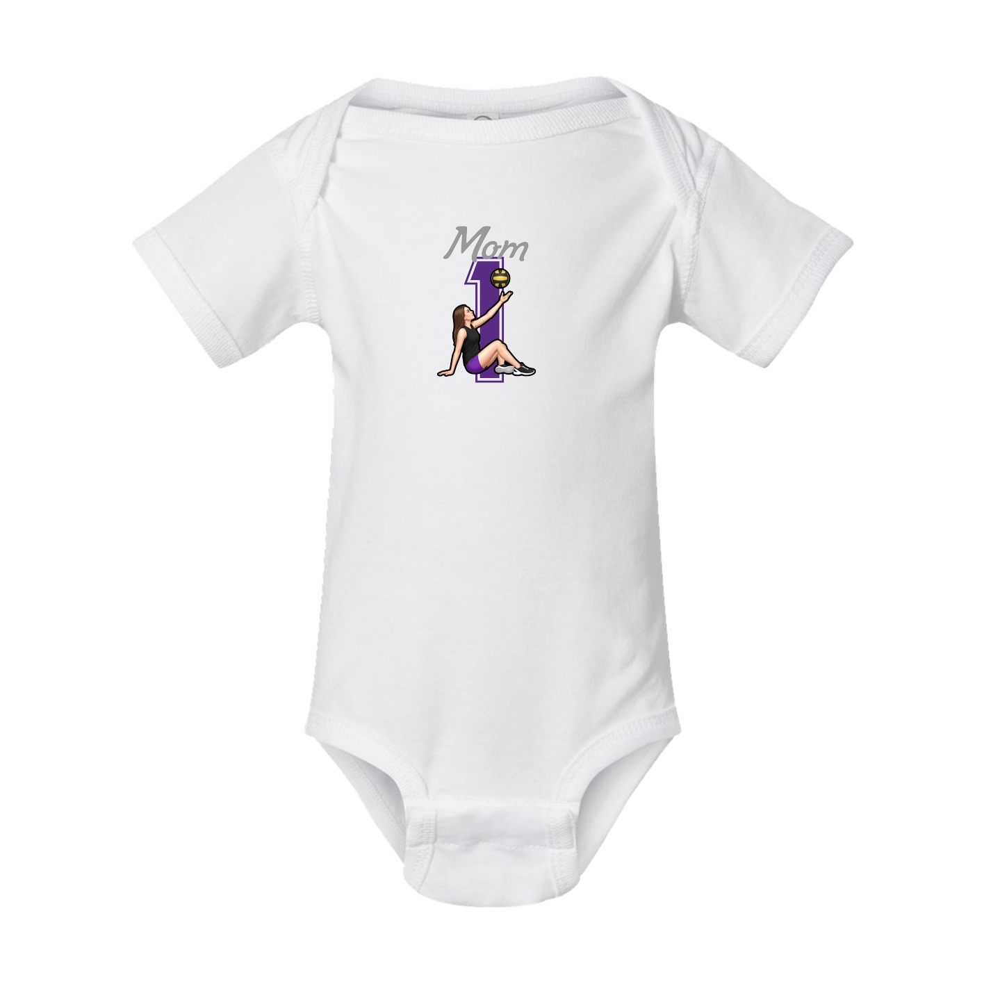 Baby Onesie — Mothers Day Shirsey in White