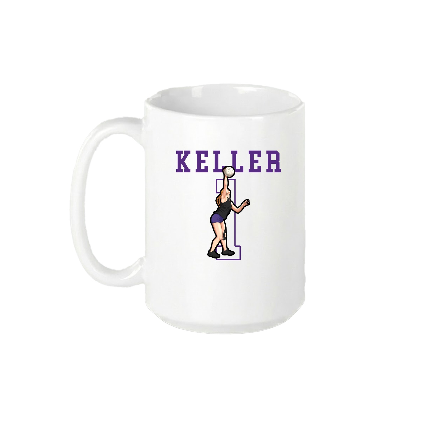 15oz Coffee Mug — Shirsey in White