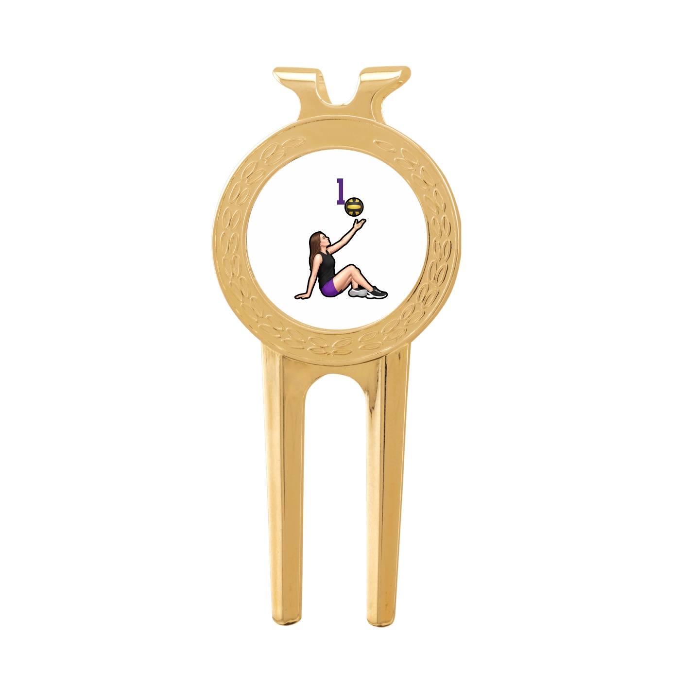 Divot Tool with Ball Marker — Number Top in Classic