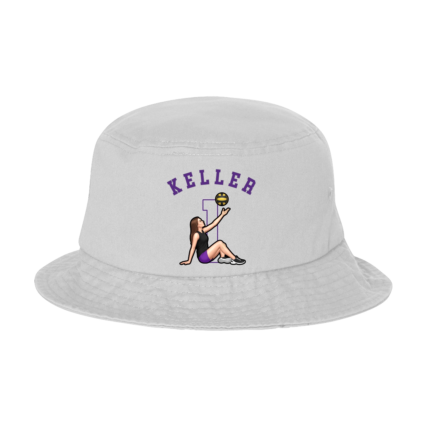 Bucket Cap — Shirsey Arch in White