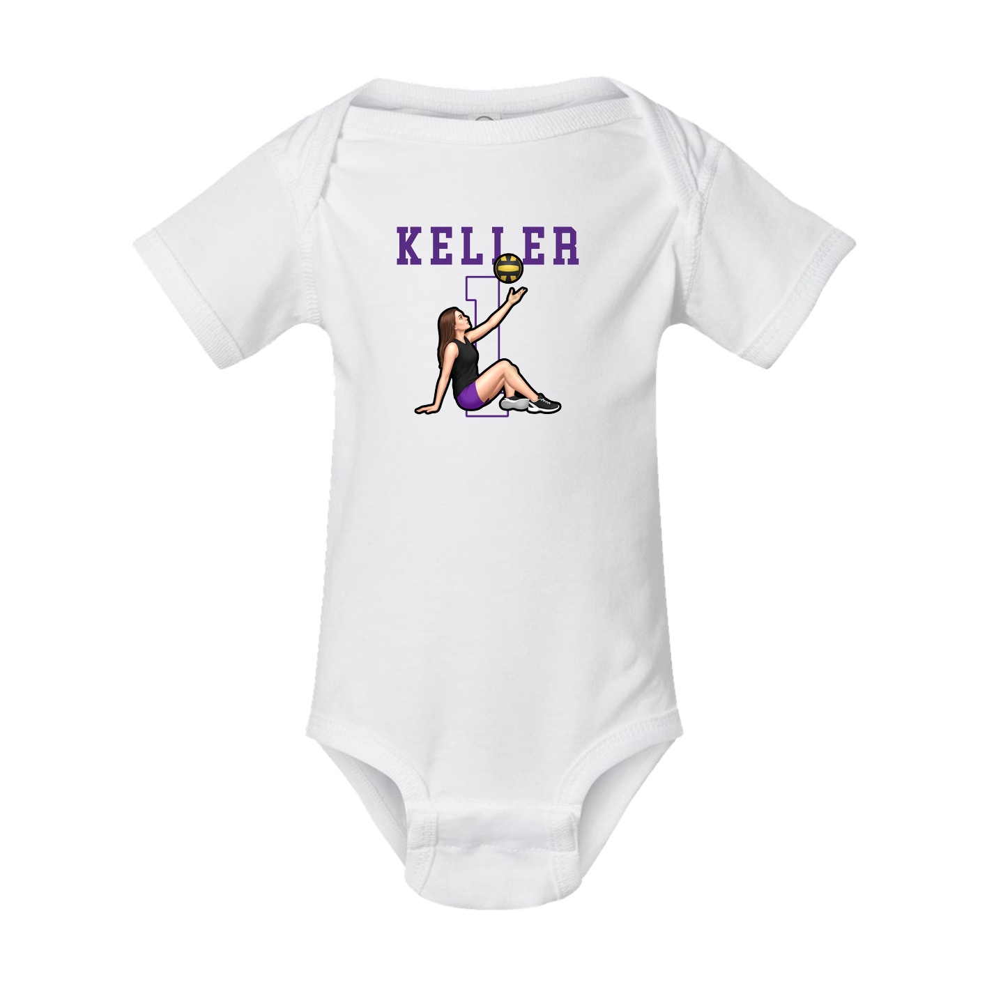 Baby Onesie — Shirsey in White