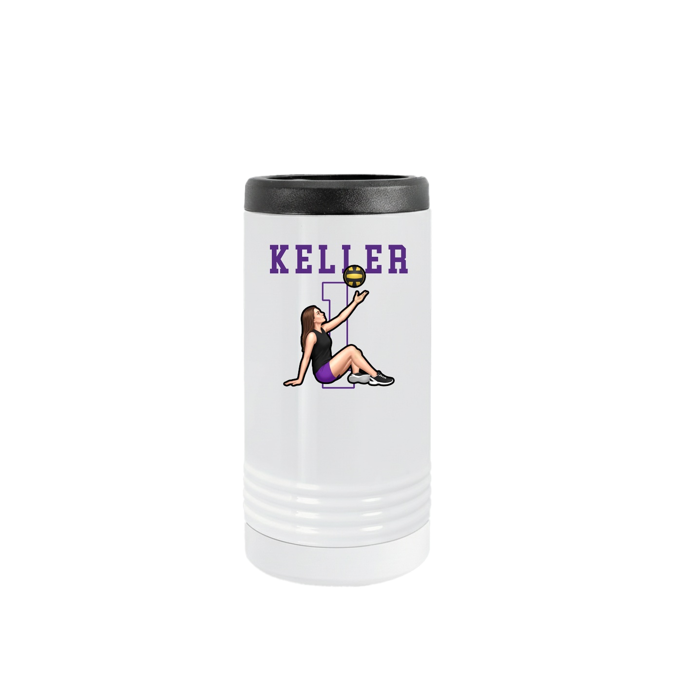 Slim Beverage Holder — Shirsey in White