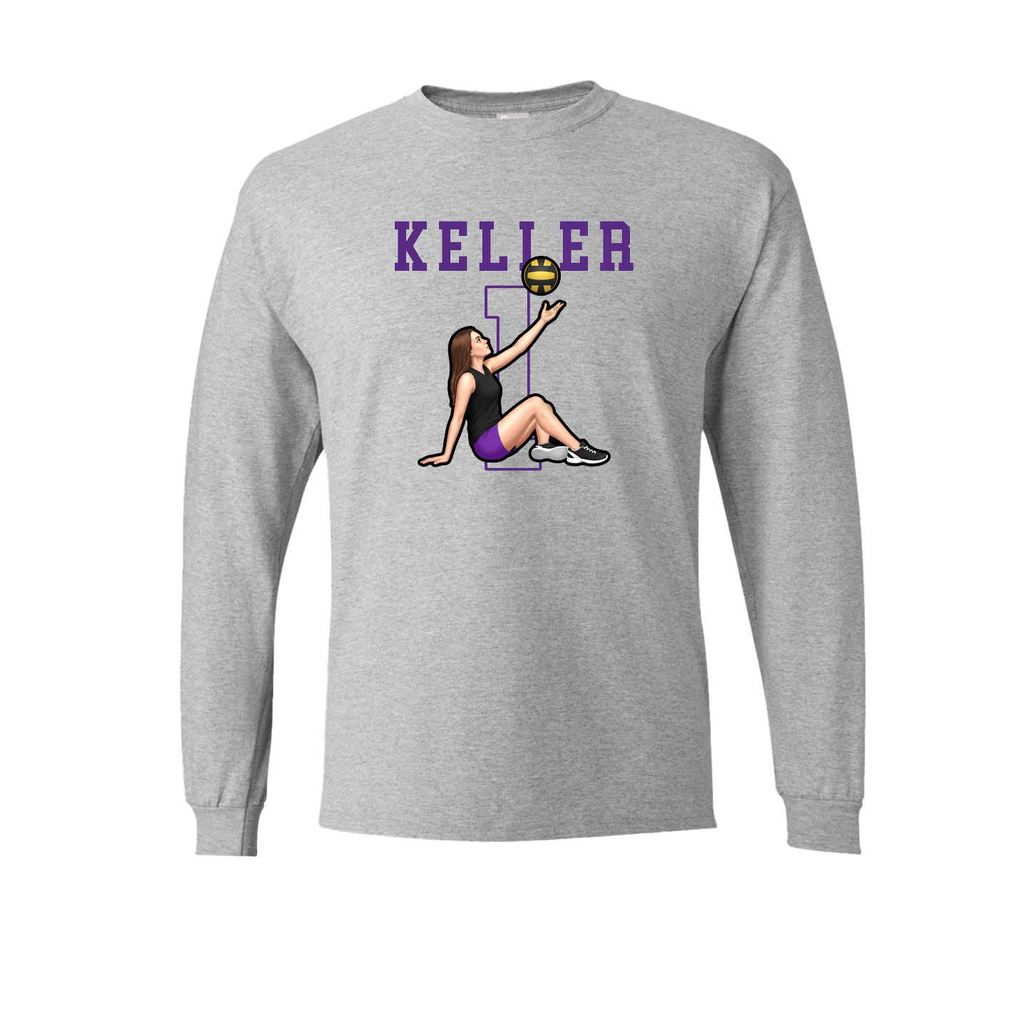 Long Sleeve Tee — Shirsey in Grey