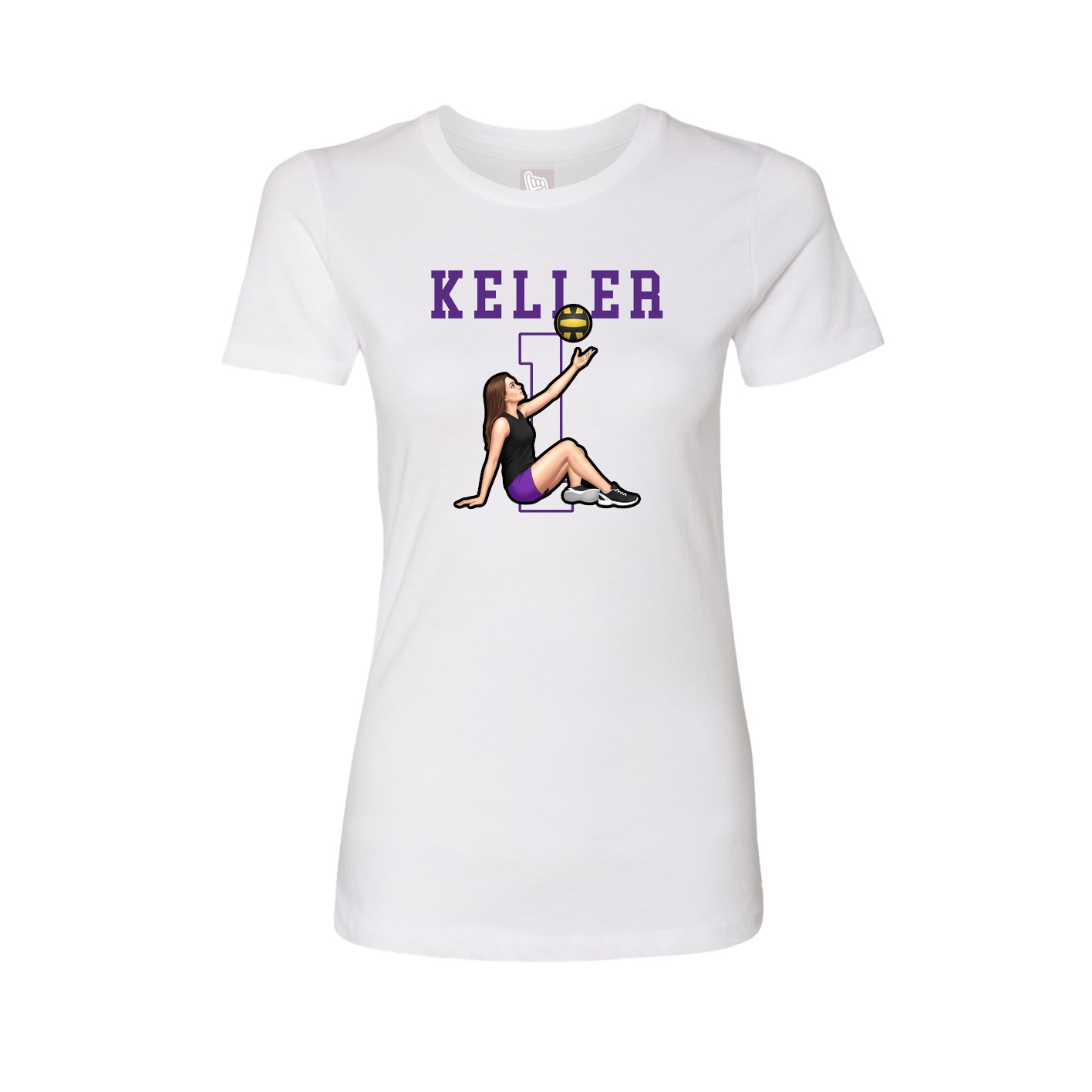 Fitted Women's Tee — Shirsey in White
