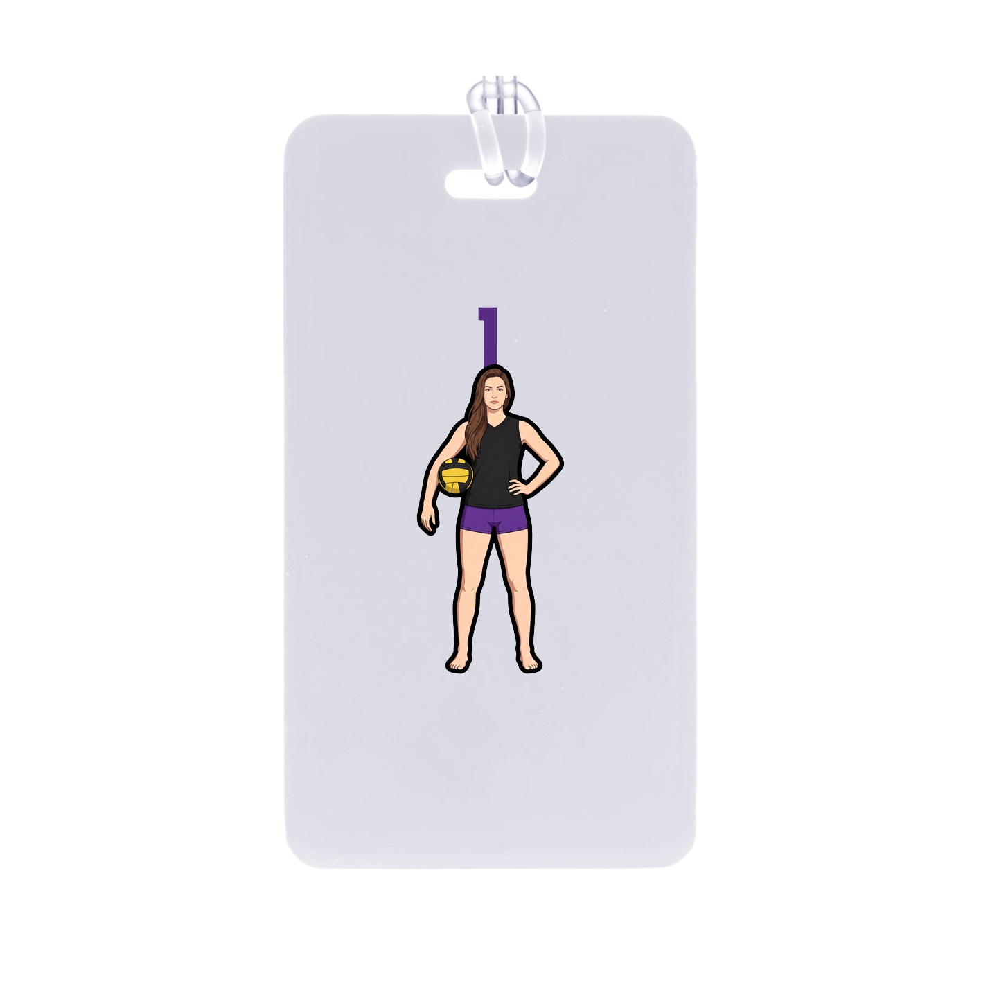 Bag Tag — Number Top in Classic