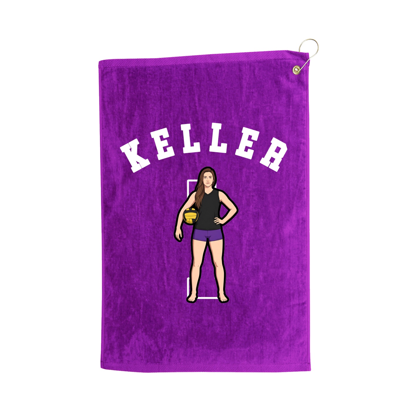 Golf Towel — Shirsey Arch in Purple