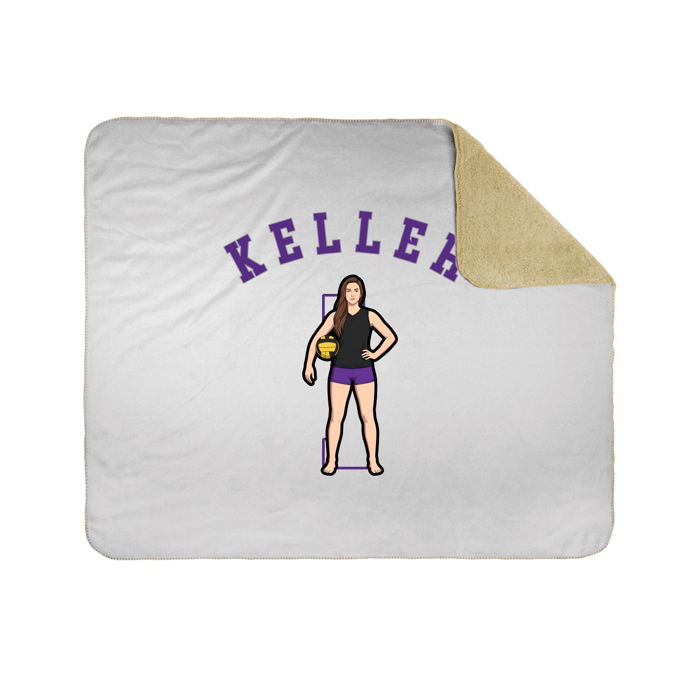 Throw Blanket — Shirsey Arch in White